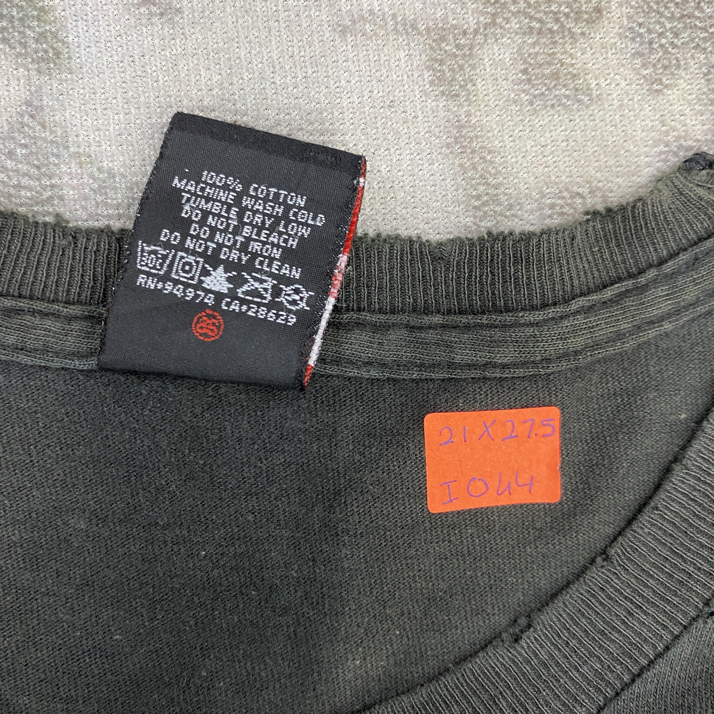 Stussy Vintage Stussy Distressed Streetwear Tshirt - I044 Size US M / EU 48-50 / 2 - 4 Thumbnail