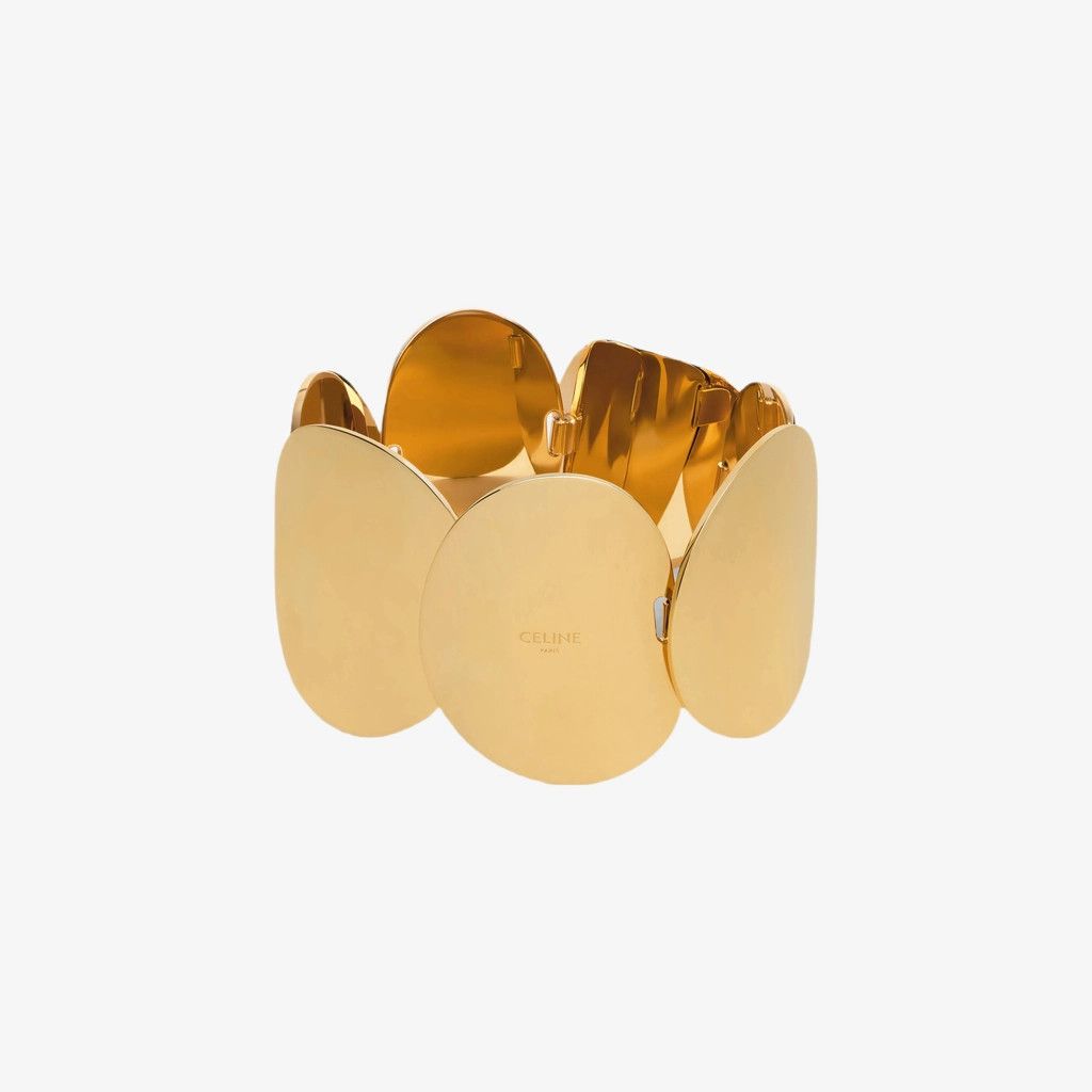 Celine o1bcso1str0126 461CA6BRA Size: OS / Petale Bracelet in Gold Size ONE SIZE - 3 Thumbnail