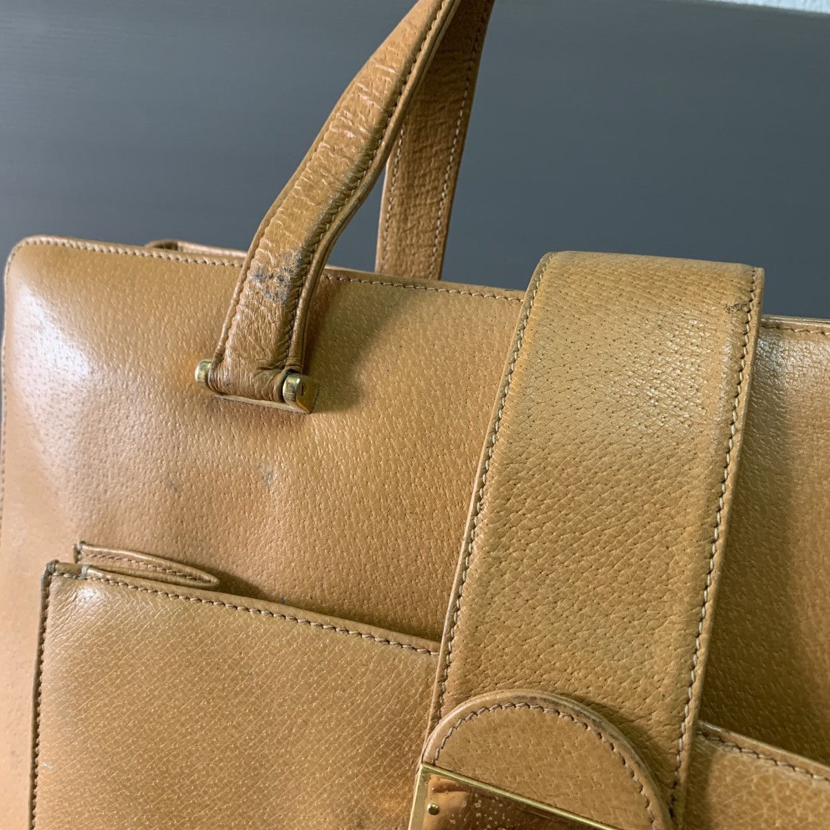 Gucci Gucci Leather Vintagr Document Bag Size ONE SIZE - 9 Thumbnail