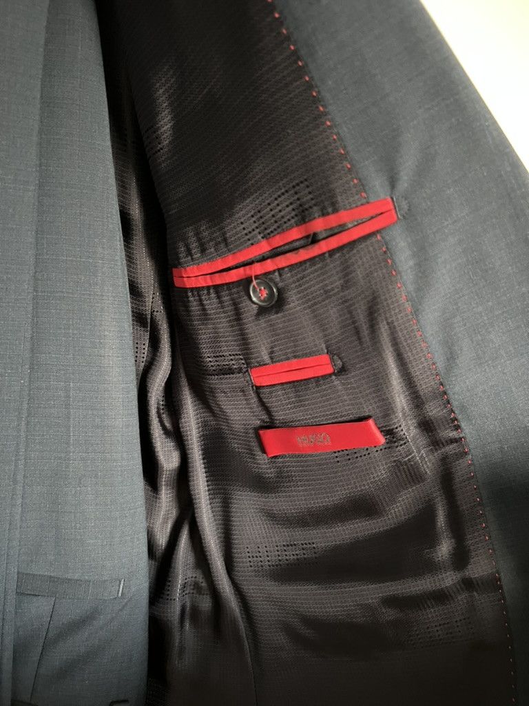 Hugo Boss Blue Suit Size 38R - 3 Thumbnail