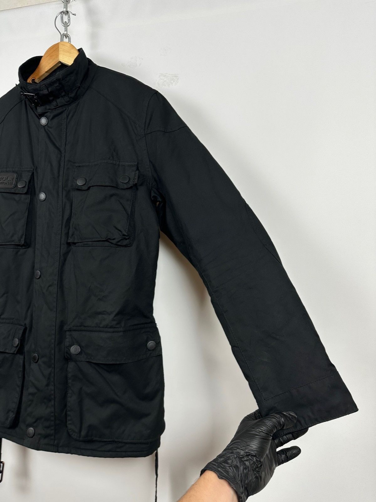Barbour Barbour International Blackwell Waxed Motorcycle Jacket Size US L / EU 52-54 / 3 - 14 Thumbnail