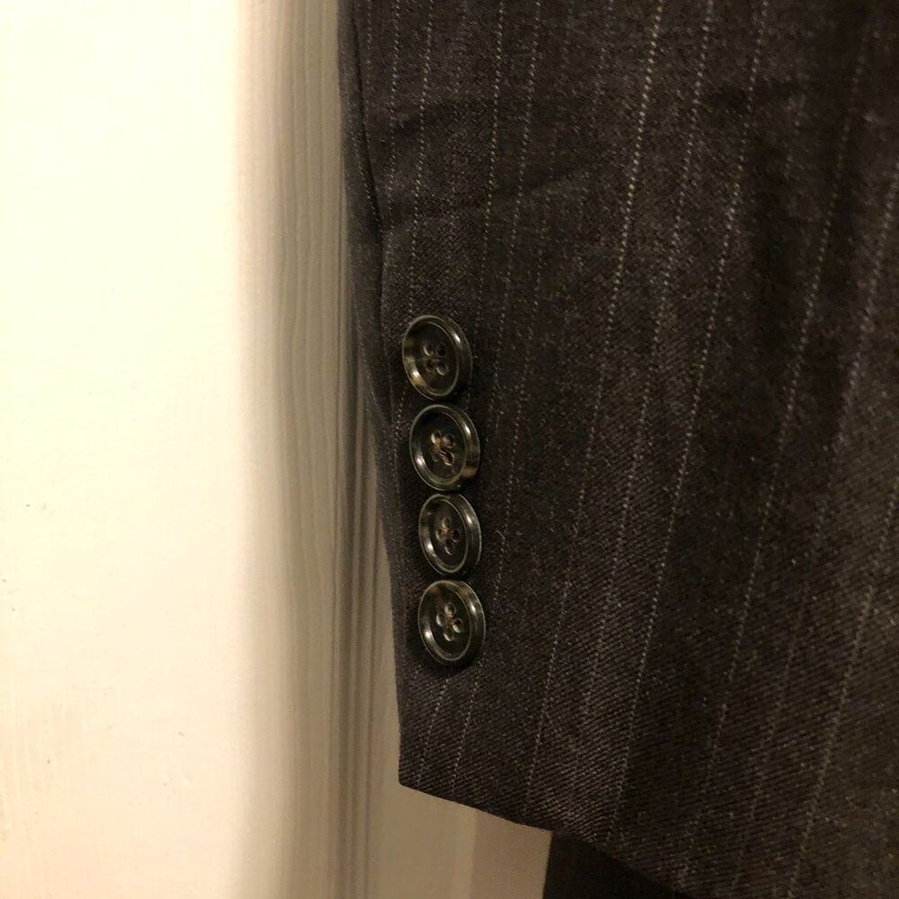 Tasso Elba tasso elba men's 100%wool sport coat jacket blazer 40R Size 40R - 3 Thumbnail