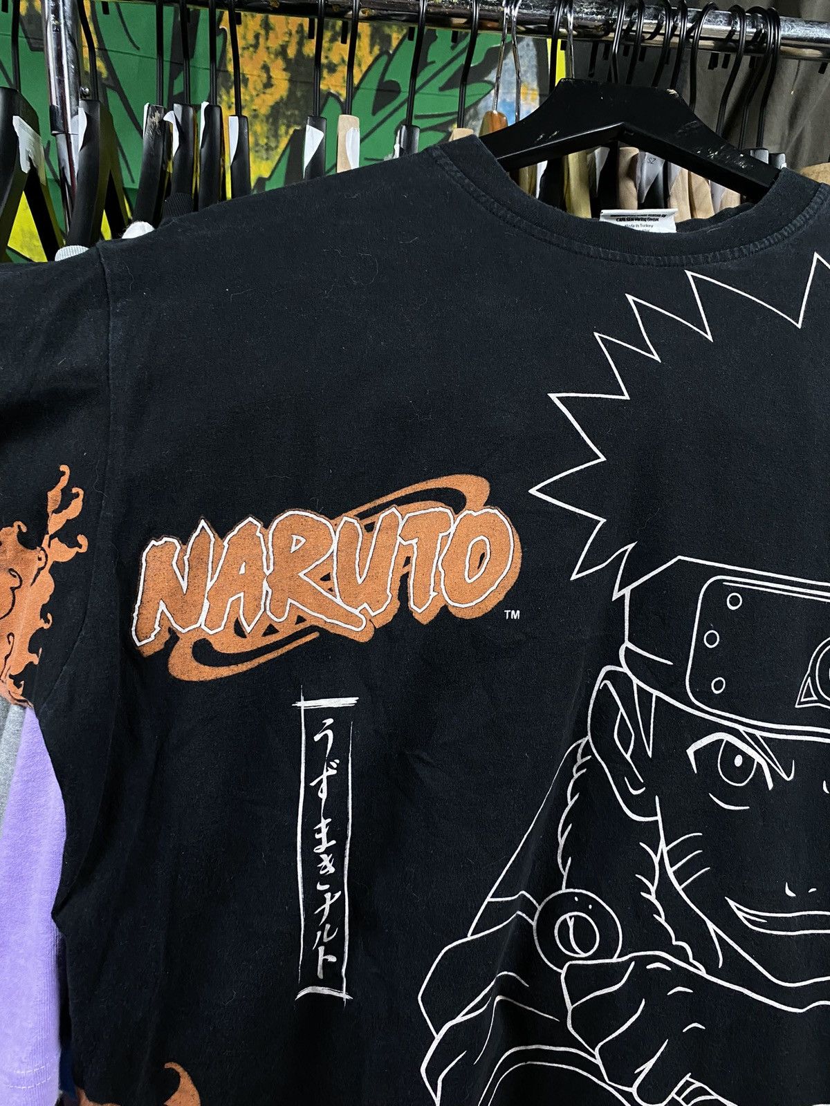 Vintage Vintage 00’ Naruto Anime Men’s Tee Shirt XLarge Size US XL / EU 56 / 4 - 3 Thumbnail