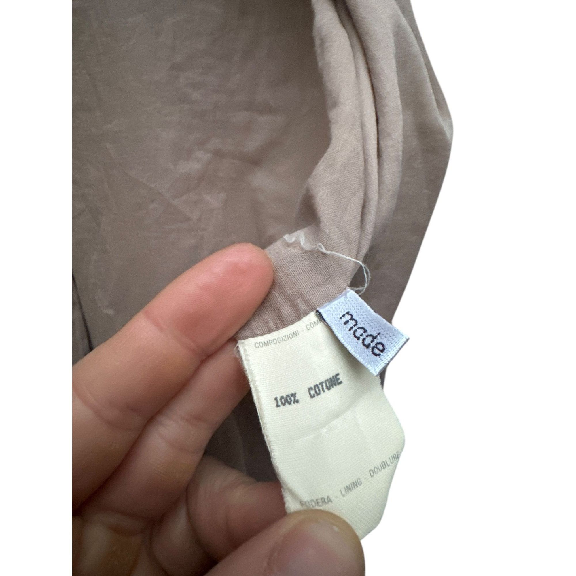 Helmut Lang Brown Cotton Shirt Size L / US 10 / IT 46 - 6 Thumbnail