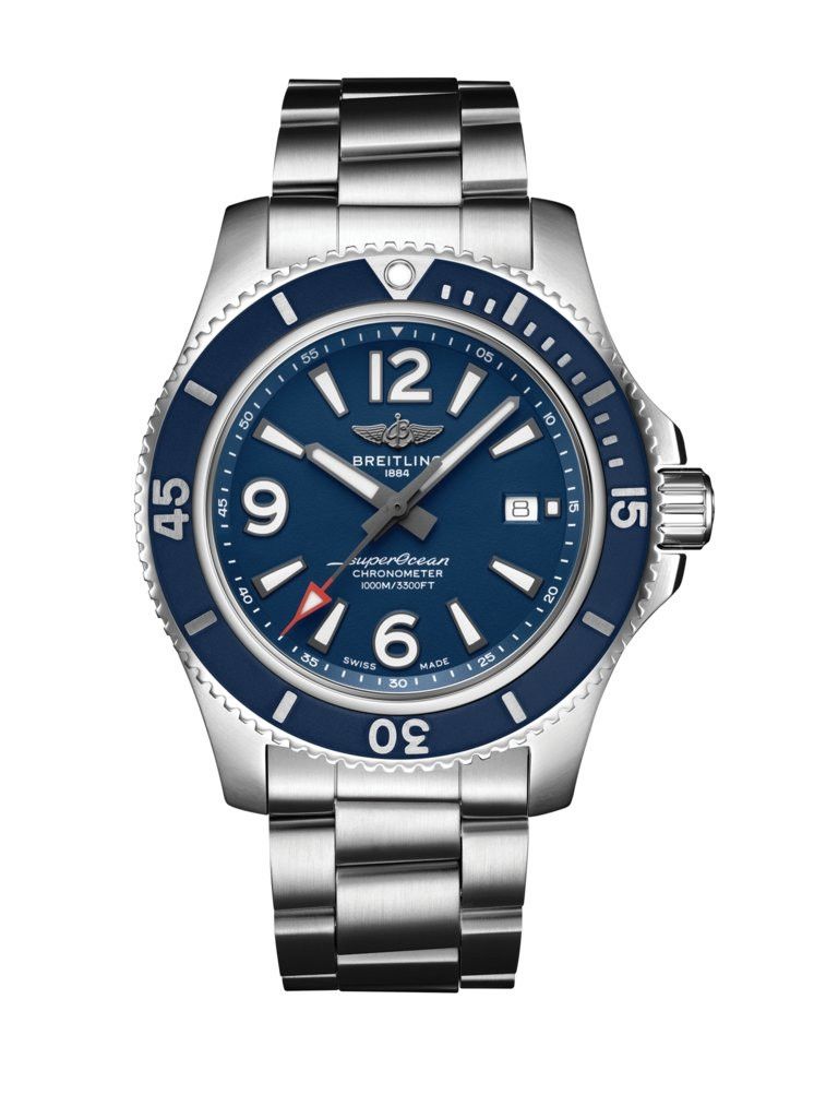 Breitling o1mt1gz0125 Size: OS / Superocean 44 Watch in Blue & Silver Size ONE SIZE - 1 Thumbnail