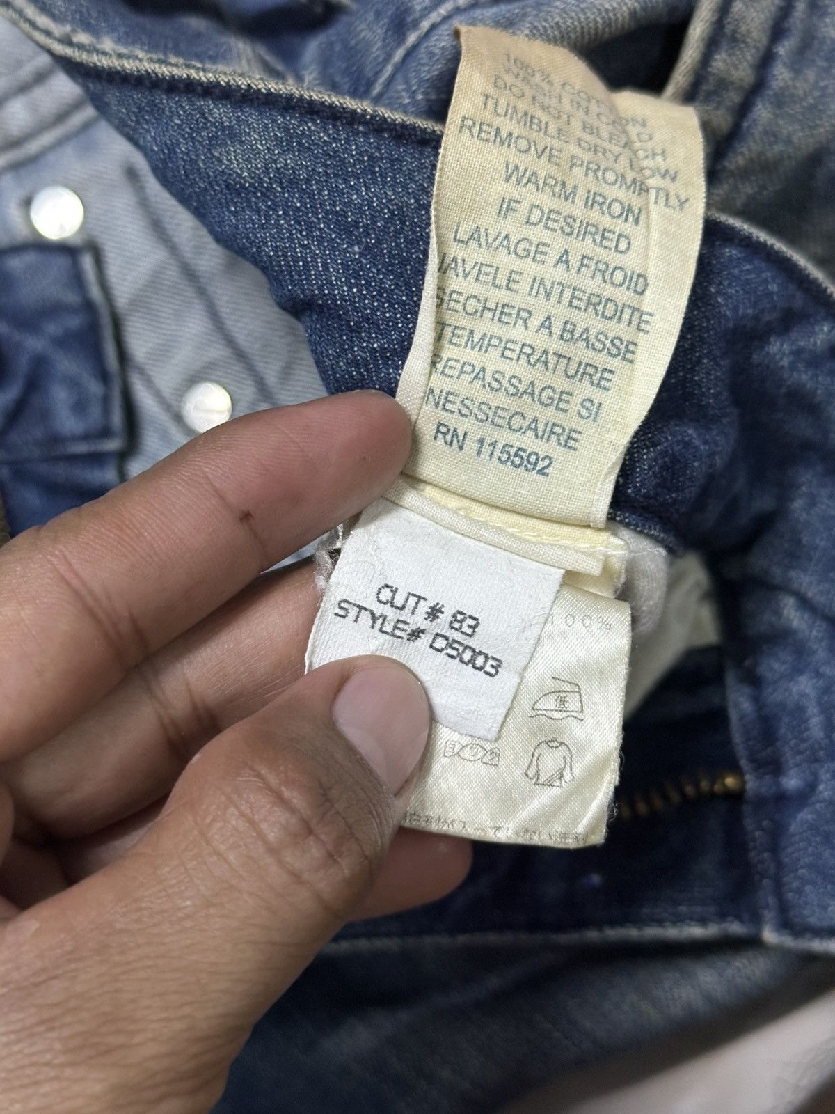 Kapital Distress Robin Jeans Flare Embroid Denim. Size US 32 / EU 48 - 15 Thumbnail