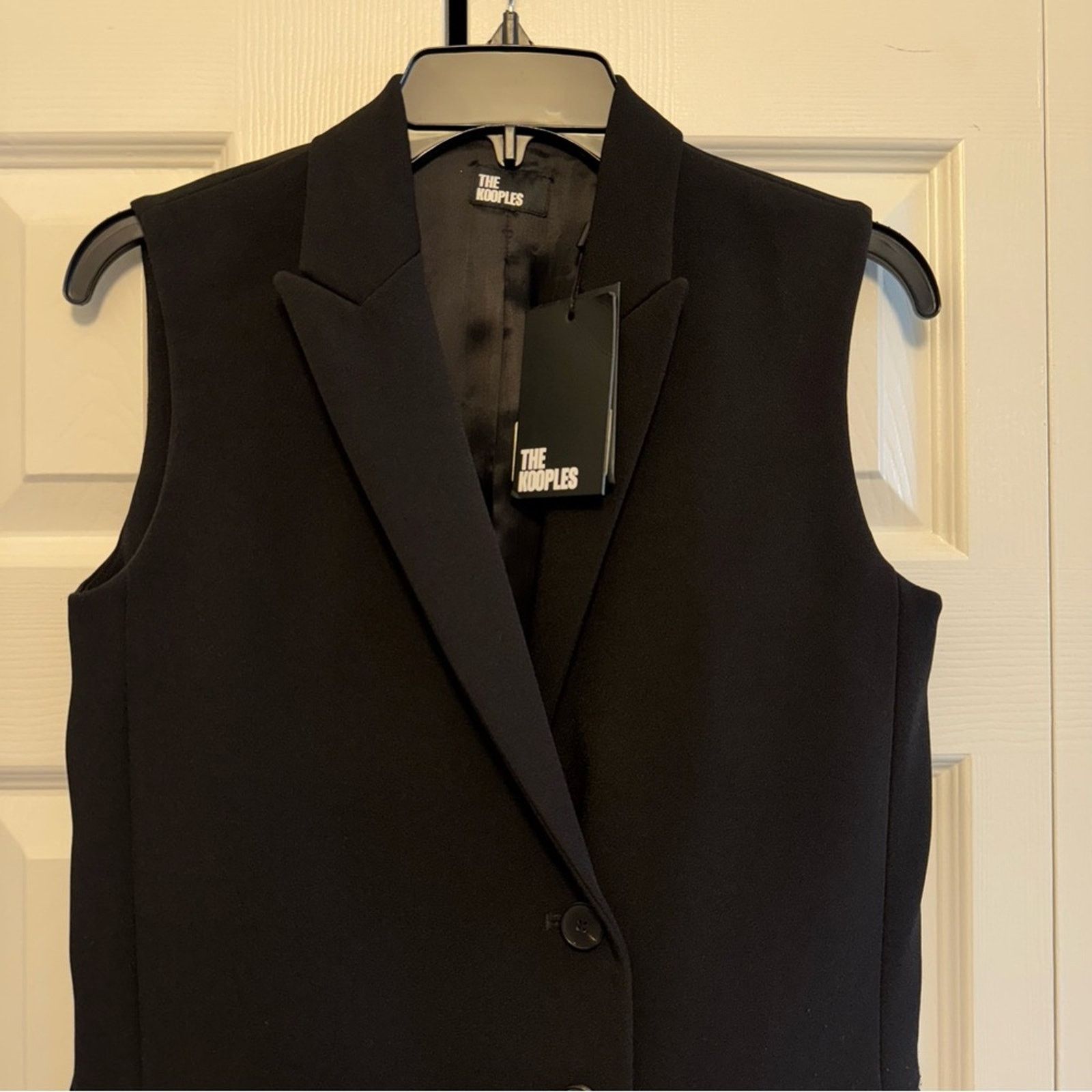 The Kooples NWT! The Kooples Black Tailored Jacket Dress, Size 1 (US S) Size S / US 4 / IT 40 - 4 Thumbnail