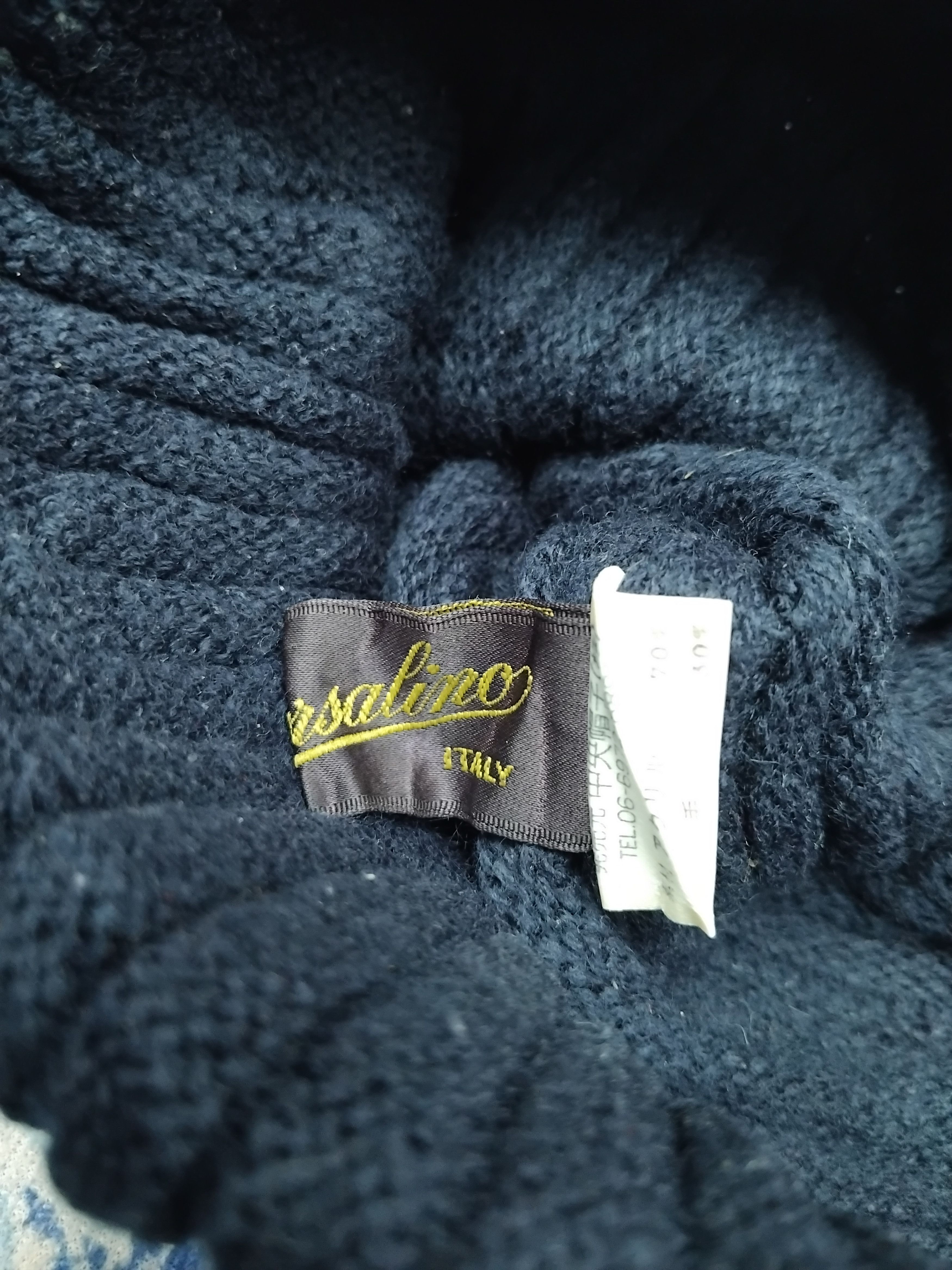 Borsalino Borsalino Italy blue colour beanie Size ONE SIZE - 3 Thumbnail