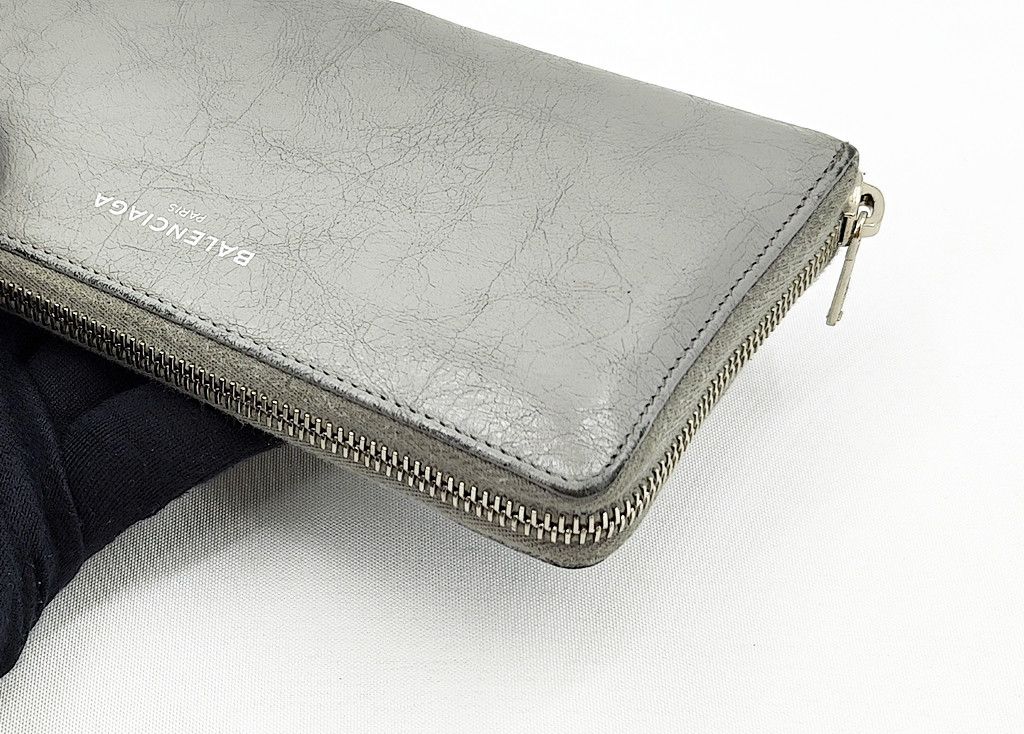 Balenciaga BALENCIAGA grey zip around long wallet set Size ONE SIZE - 10 Thumbnail