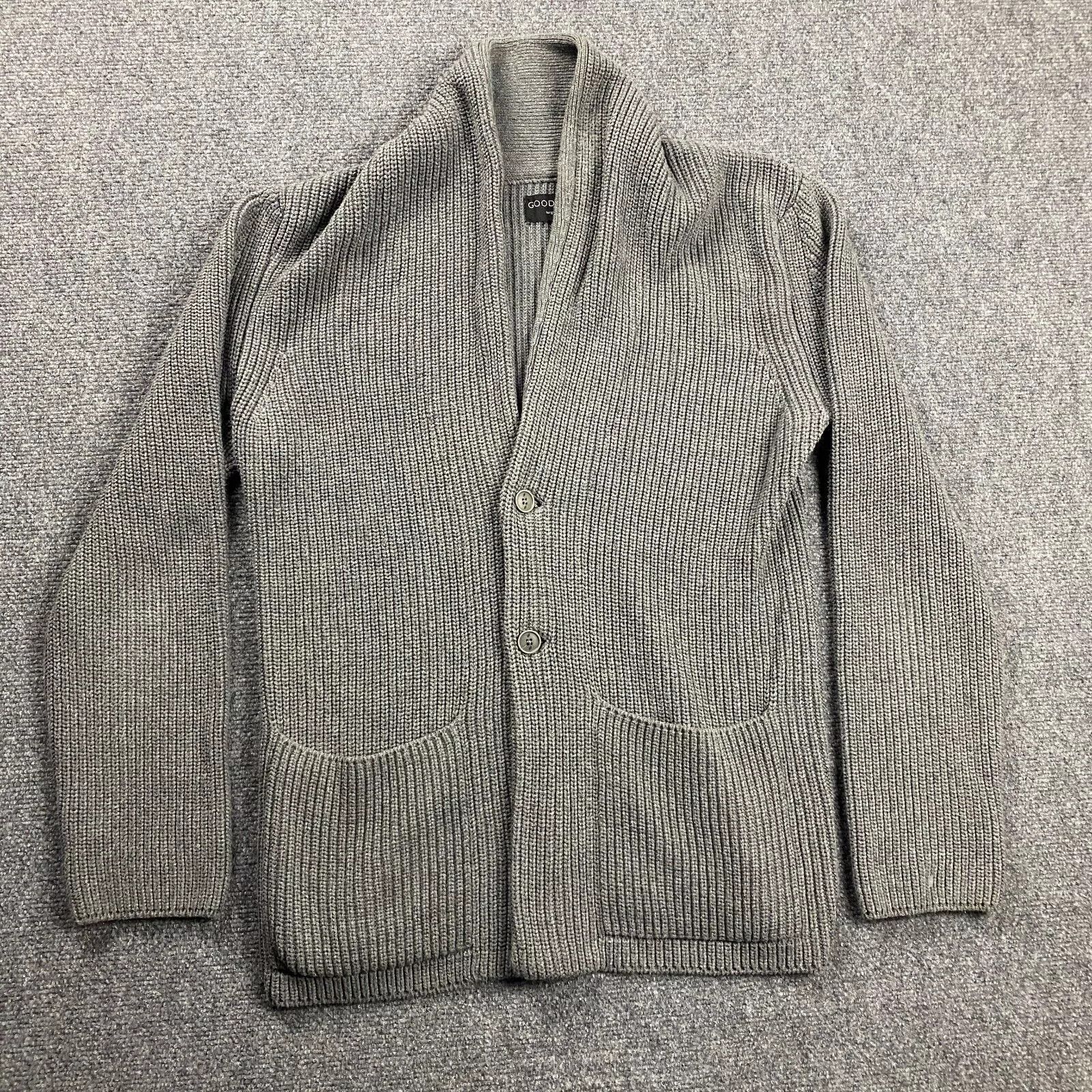 Goodlife Goodlife Cardigan Men's Large Knit Sweater Heavyweight Size US L / EU 52-54 / 3 - 1 Thumbnail