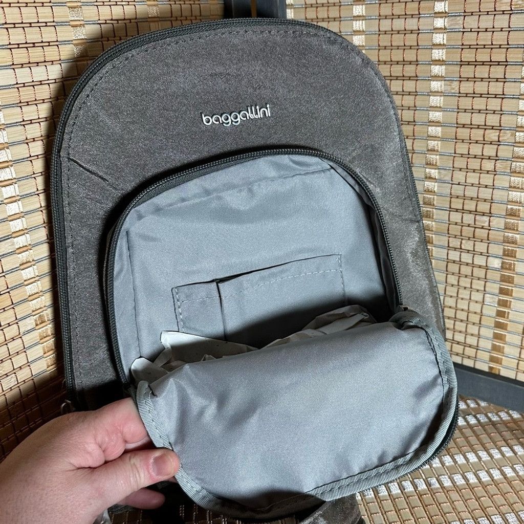 Other NWT- Baggallini Back to Basics Backpack -Steel Mini Backpack Size ONE SIZE - 2 Thumbnail