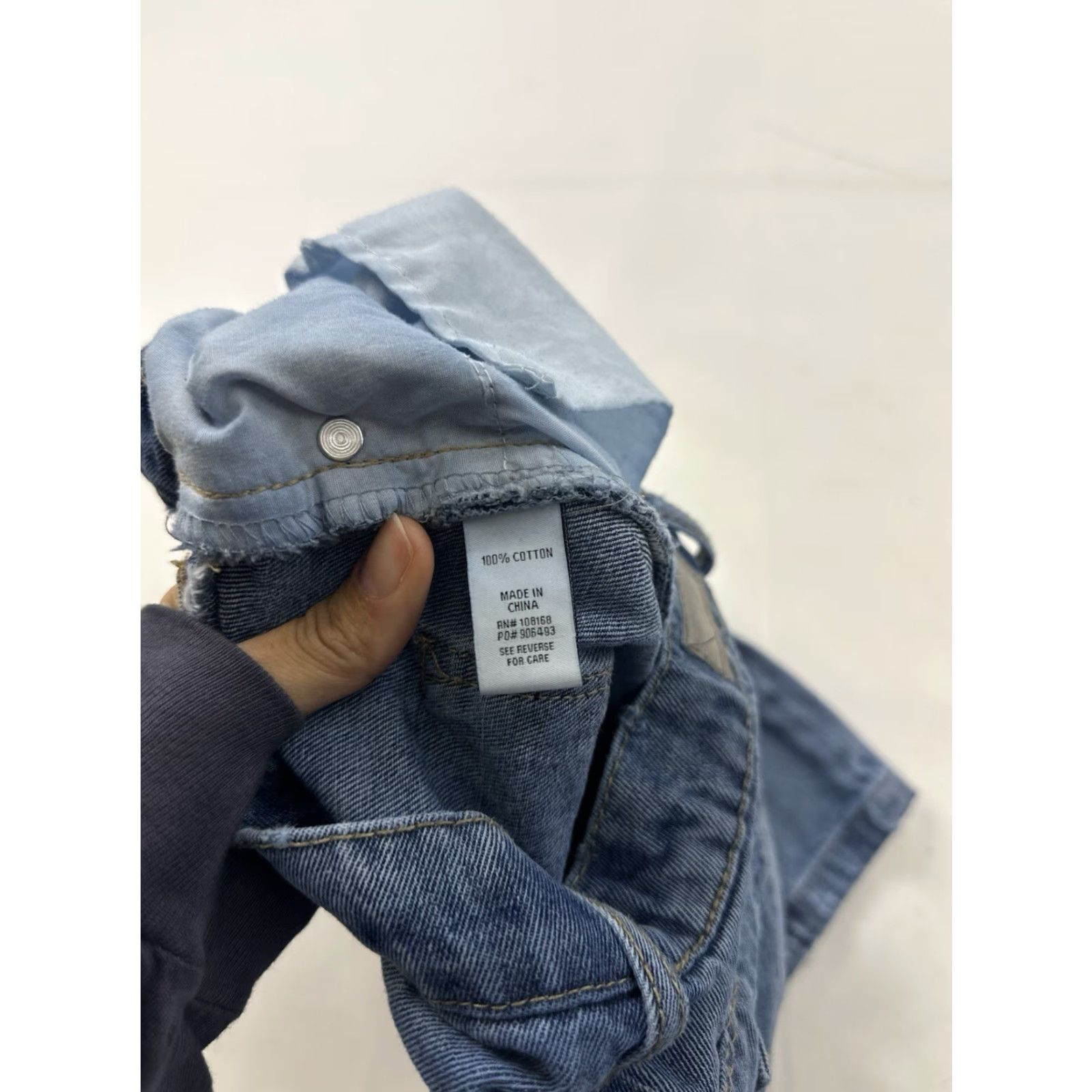 Rsq VINTAGE RSQ Jeans Women’s 23 Blue Distressed 90s Jeans RSQ Straight Womens Size 40" / US 18 - 4 Thumbnail