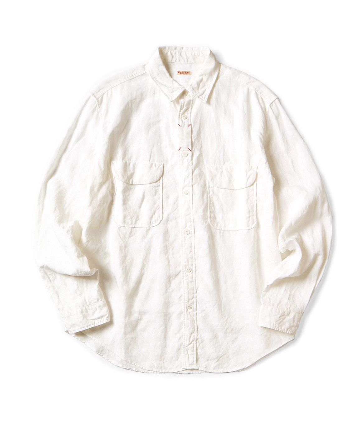 Kapital Kapital Linen clip shirt size 3 Size US L / EU 52-54 / 3 - 1 Thumbnail