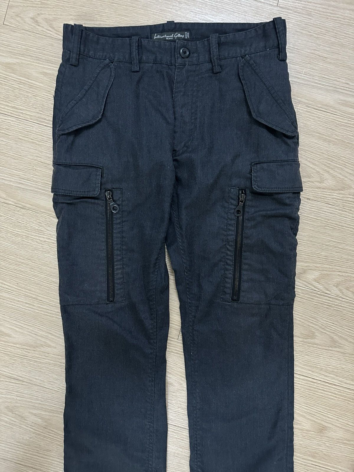 Beams Plus × Japanese Brand Beams International Gallery Zipper Multi Pocket Cargo Pants Size US 30 / EU 46 - 3 Thumbnail