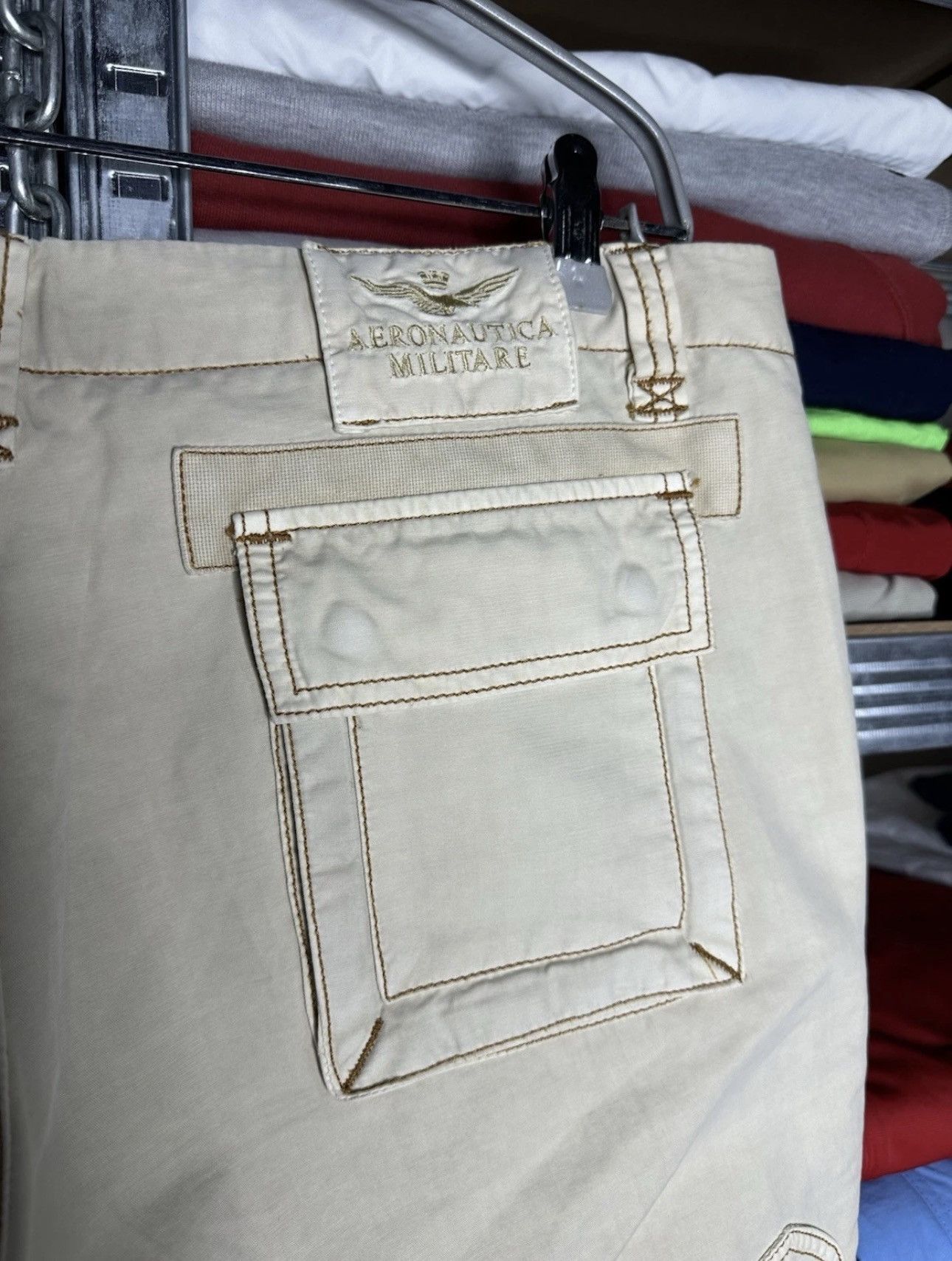 Aeronautica Militare Aeronautica Militare Cargo Army Y2K Rarest Pants Size 52 Size US 36 / EU 52 - 13 Thumbnail