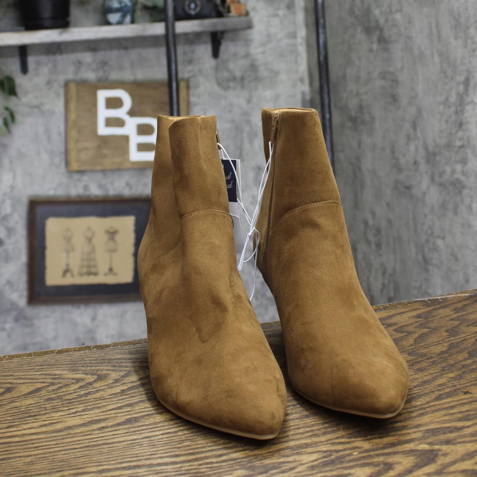 Other Universal Thread Frances Ankle Boots 88744371 Brown 11m Size US 11 / IT 41 - 3 Thumbnail