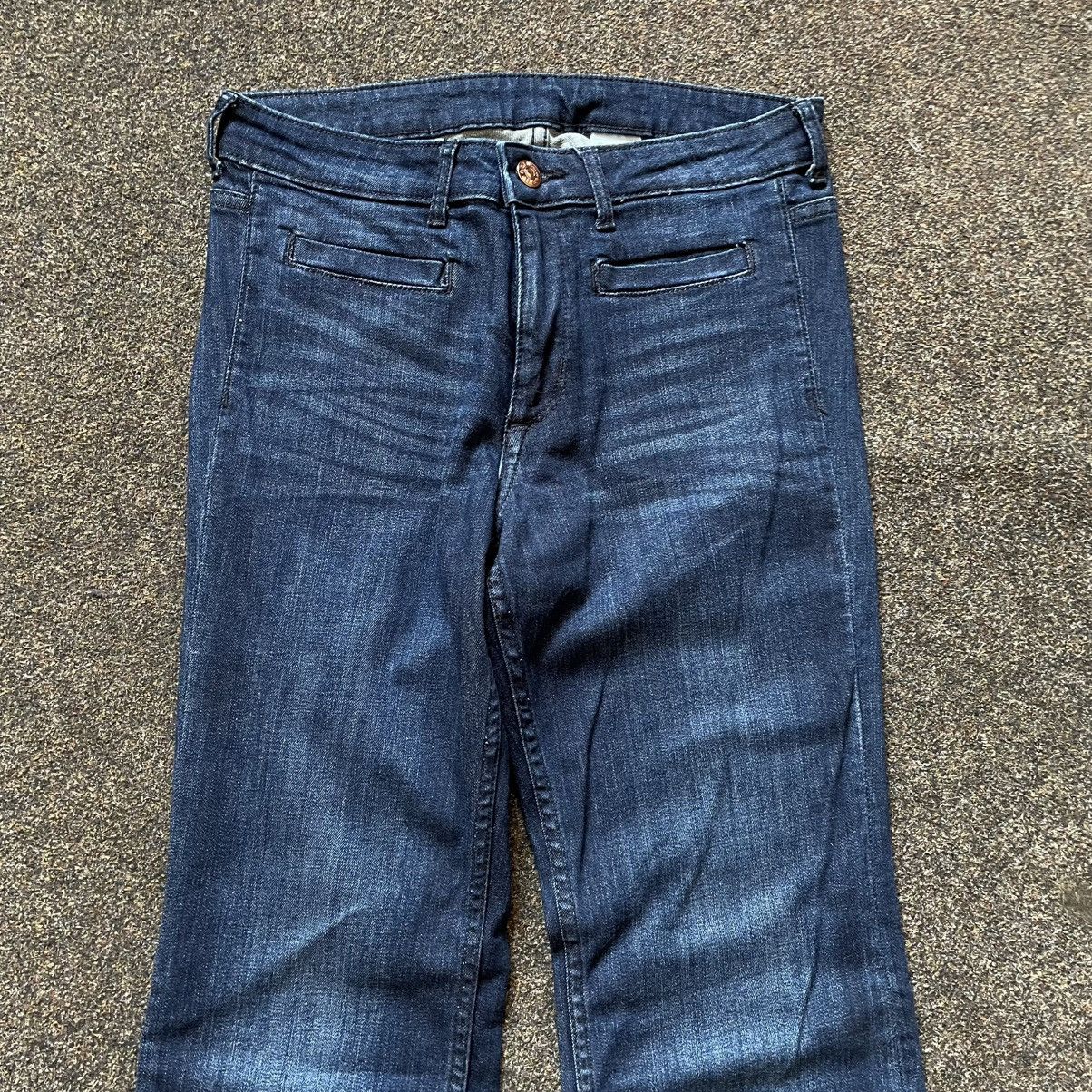 Vintage Vintage Y2K Flared Bootcut Jeans Sun Faded Skate Tapered Size 32" / US 10 / IT 46 - 4 Thumbnail