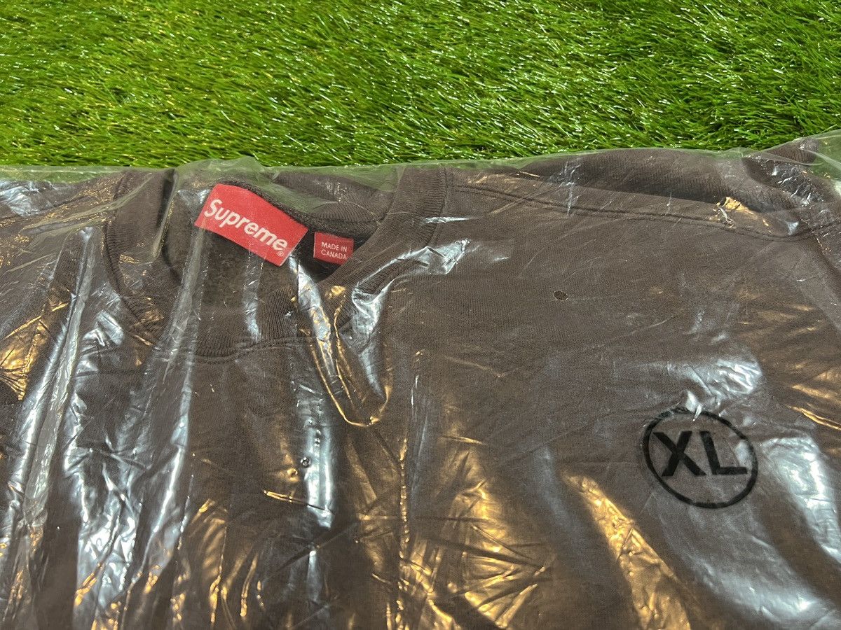 Supreme NEW - Supreme - Box Logo Crewneck Sweatshirt FW22 - BROWN Size US XL / EU 56 / 4 - 3 Thumbnail
