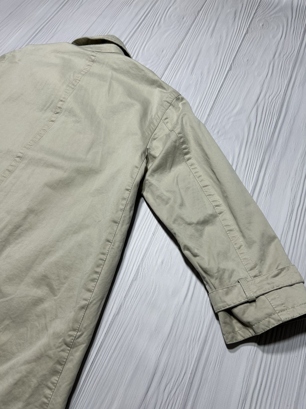 Max Mara × Vintage Rare Max Mara Trench Coat Size 10 Size L / US 10 / IT 46 - 13 Thumbnail