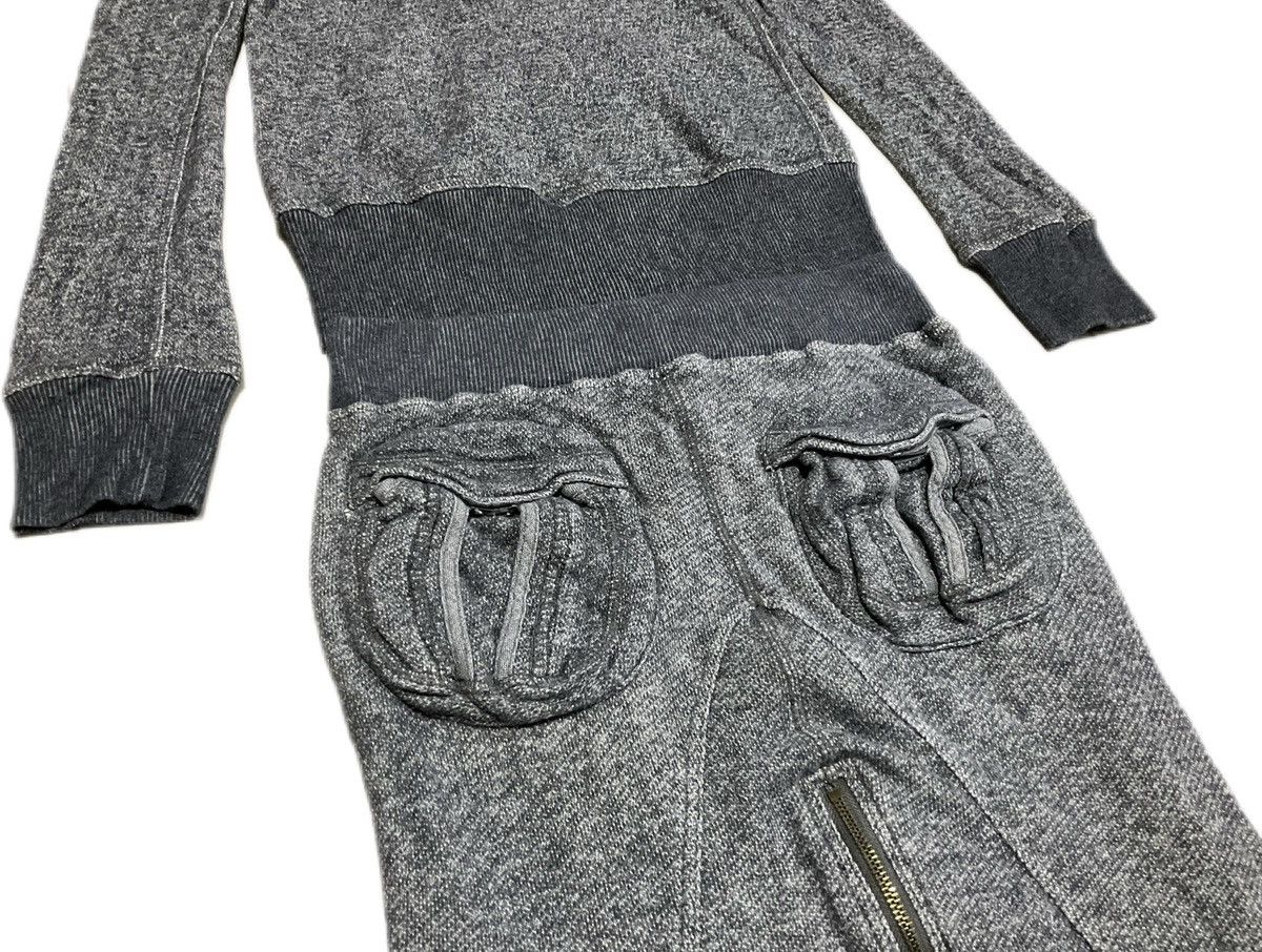 If Six Was Nine × Japanese Brand × Le Grande Bleu (L.G.B.) 🔥Rare Archived G.O.A Bono Hoodie & Zipper Skirt Set Size US M / EU 48-50 / 2 - 12 Thumbnail