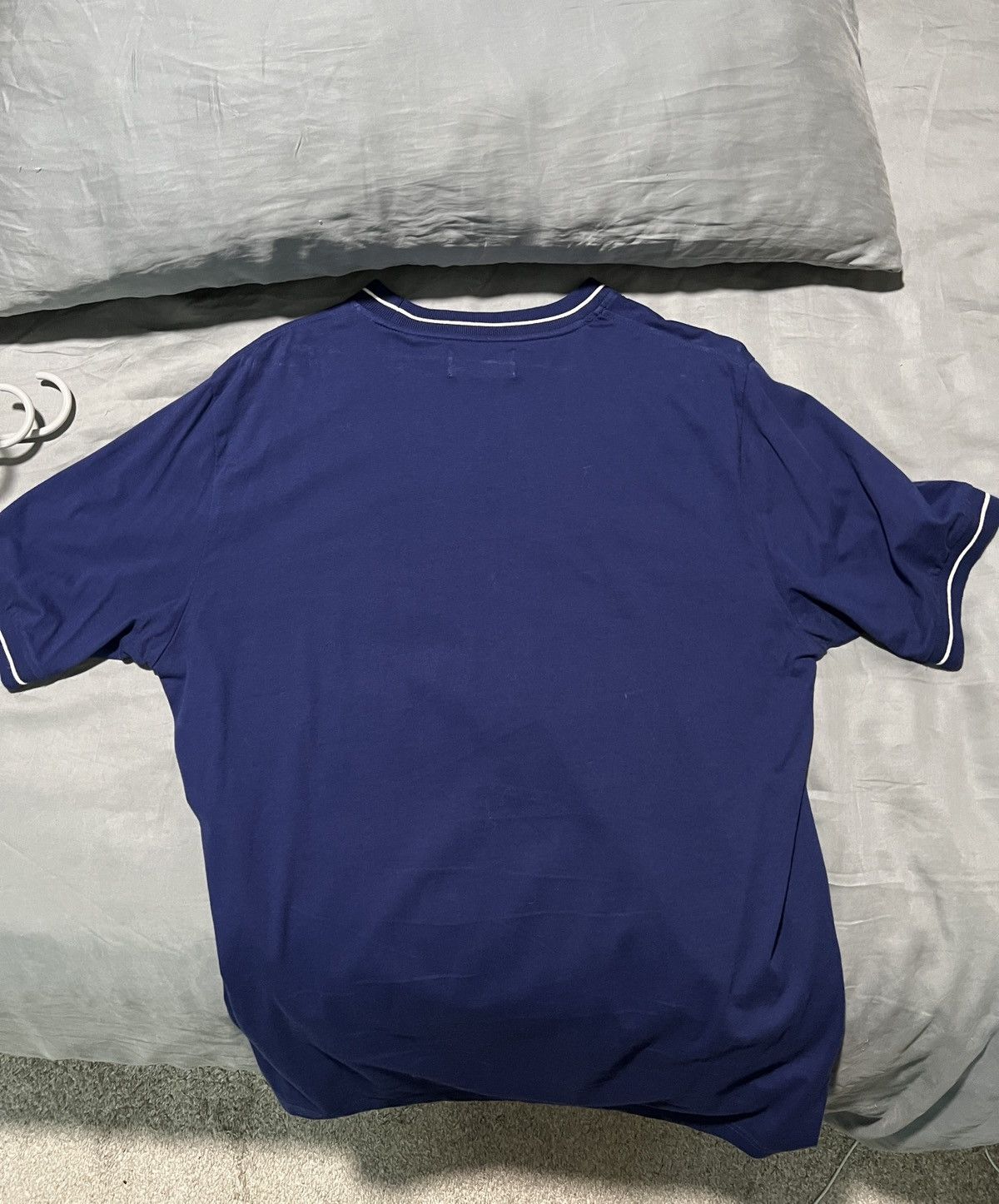 Palace Palace P Ringer T-shirt Navy (XL) Size US XL / EU 56 / 4 - 3 Thumbnail