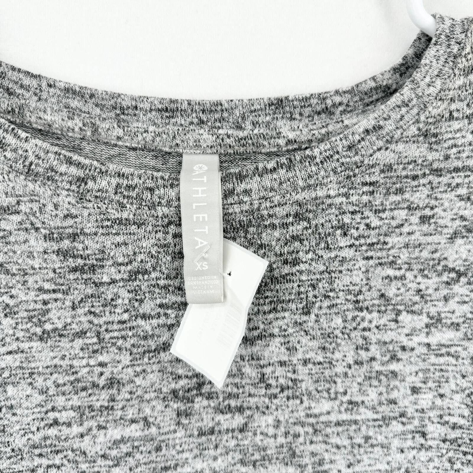 Athleta Athleta Heather Mindful Soft Pullover Crewneck Sweater XS Size XS / US 0-2 / IT 36-38 - 2 Thumbnail