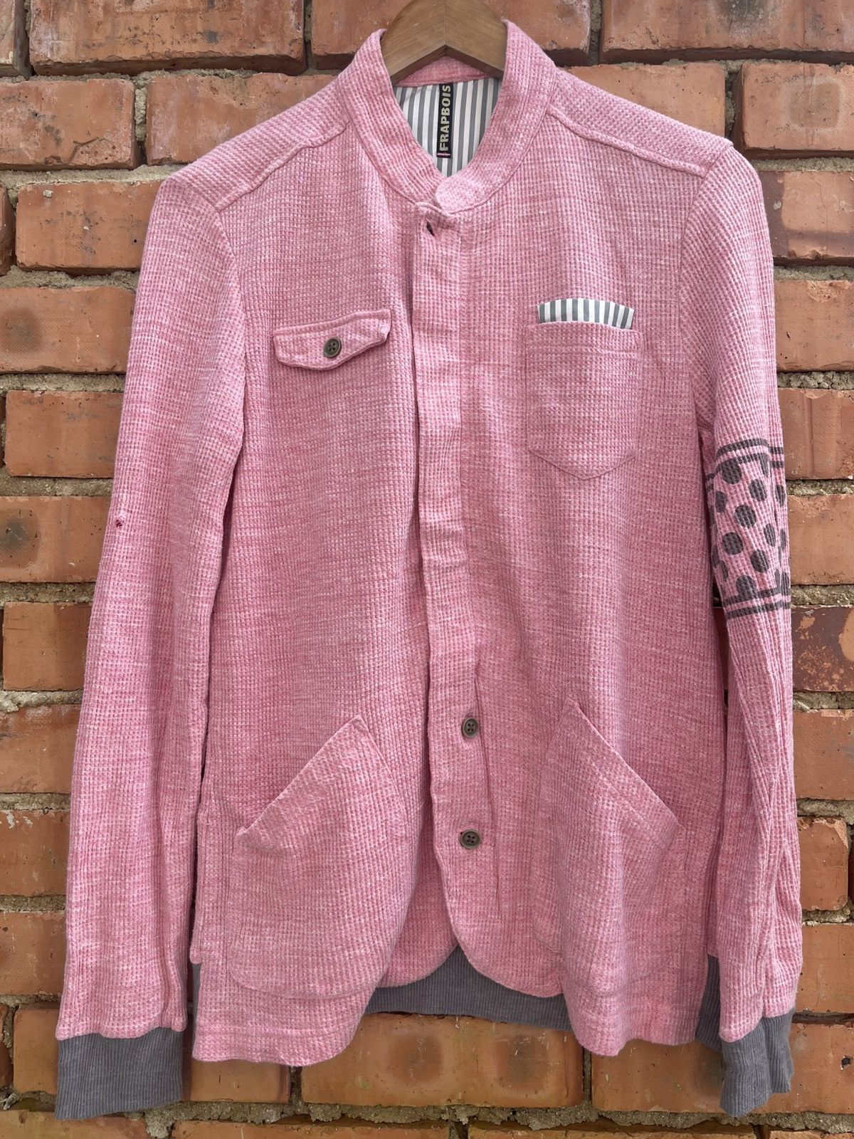 Frapbois Vintage Japanese Brand Frapbois Cardigan 2000s Size US M / EU 48-50 / 2 - 1 Thumbnail