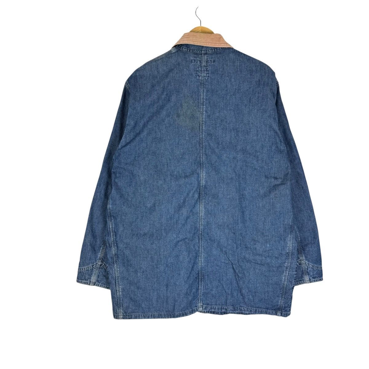 Blue Blue Japan 🔥BLUE BLUE JAPAN INDIGO DENIM CHORE JACKET Size US M / EU 48-50 / 2 - 12 Thumbnail