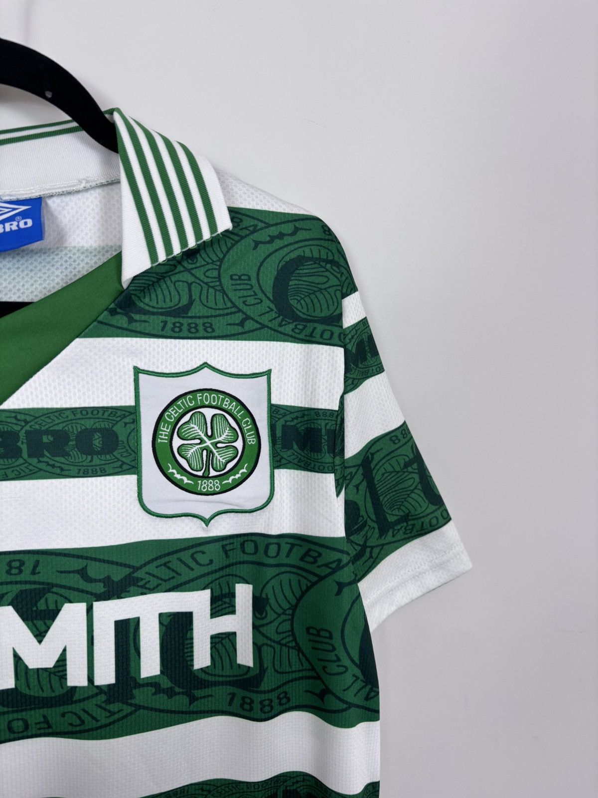 Umbro Umbro Celtic 1995/1997 Home McKinlay #3 Soccer Jersey Shirt Size US S / EU 44-46 / 1 - 6 Thumbnail