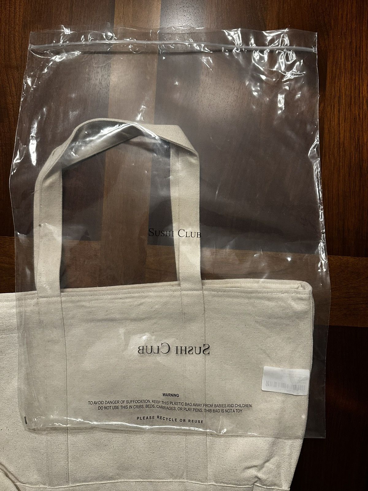 Stampd Sushi Club New York Tote Bag Size ONE SIZE - 6 Thumbnail