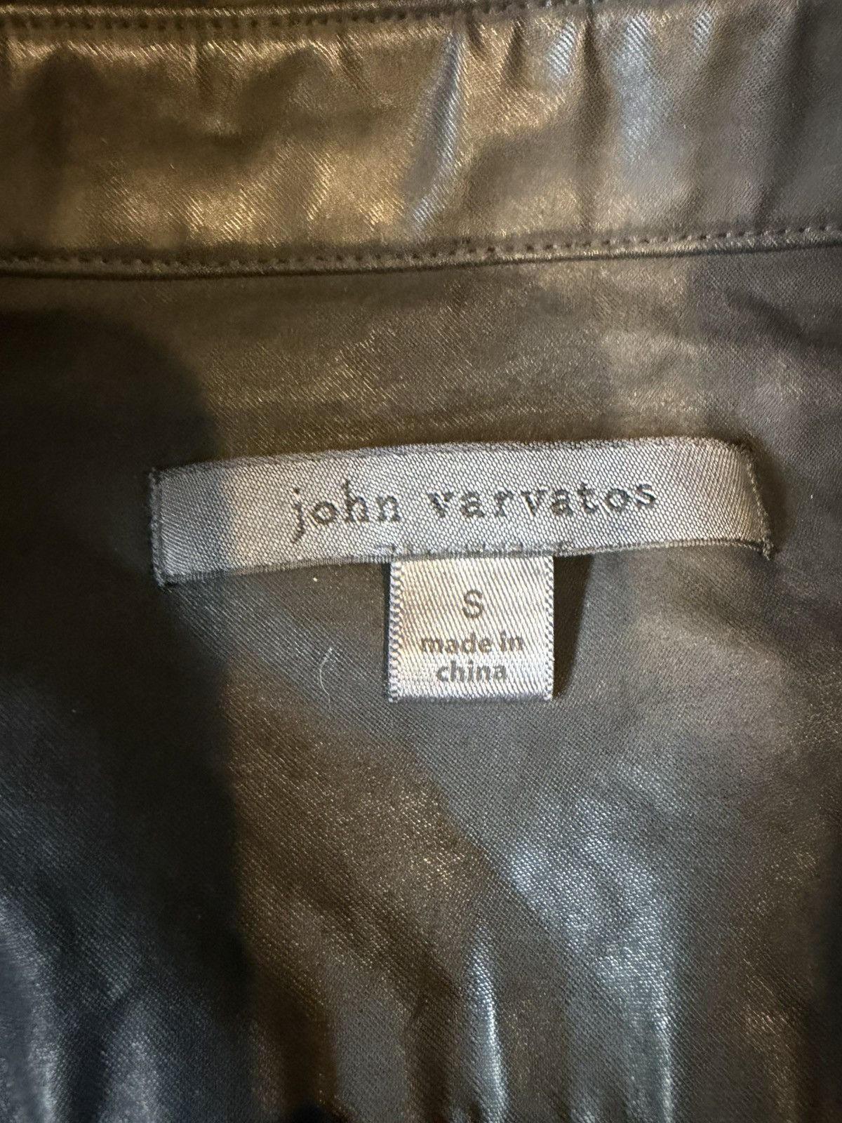 John Varvatos John Varvatos coated shirt Size US S / EU 44-46 / 1 - 4 Thumbnail