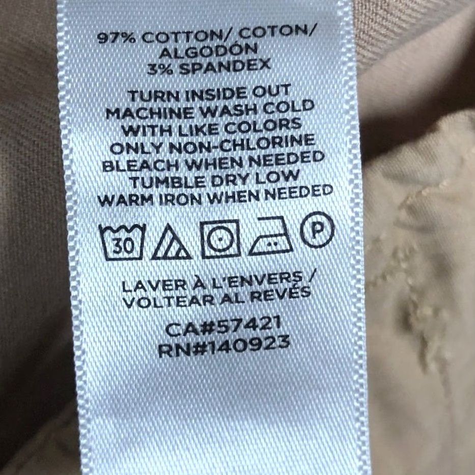Loft LOFT Pants Tan Mid Rise The Slim Straight Ankle Leg Stretch 6 Tall Womens Casual Workwear Shirt? Size 24" / US 00 / IT 34 - 6 Thumbnail