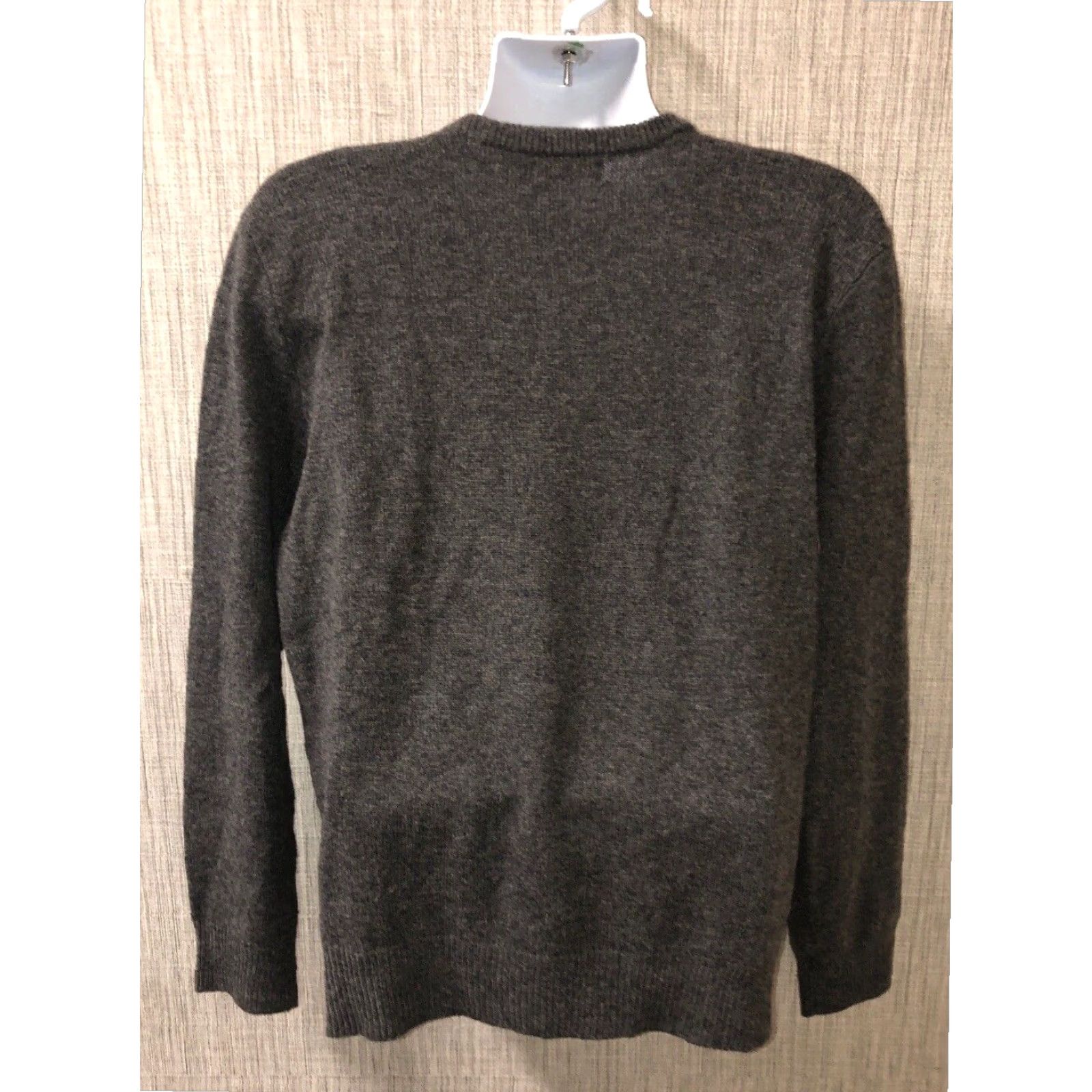 Polo Ralph Lauren Polo Ralph Lauren Lambswool V-Neck Sweater Adult XL Gray Mens Size US XL / EU 56 / 4 - 5 Thumbnail