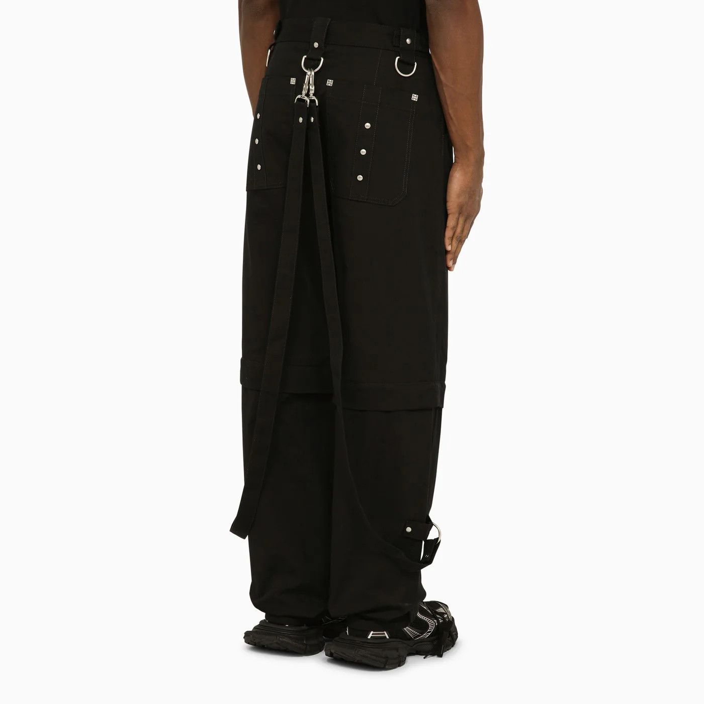 Givenchy o1d2blof0426 Trousers in Black Size US 34 / EU 50 - 4 Thumbnail