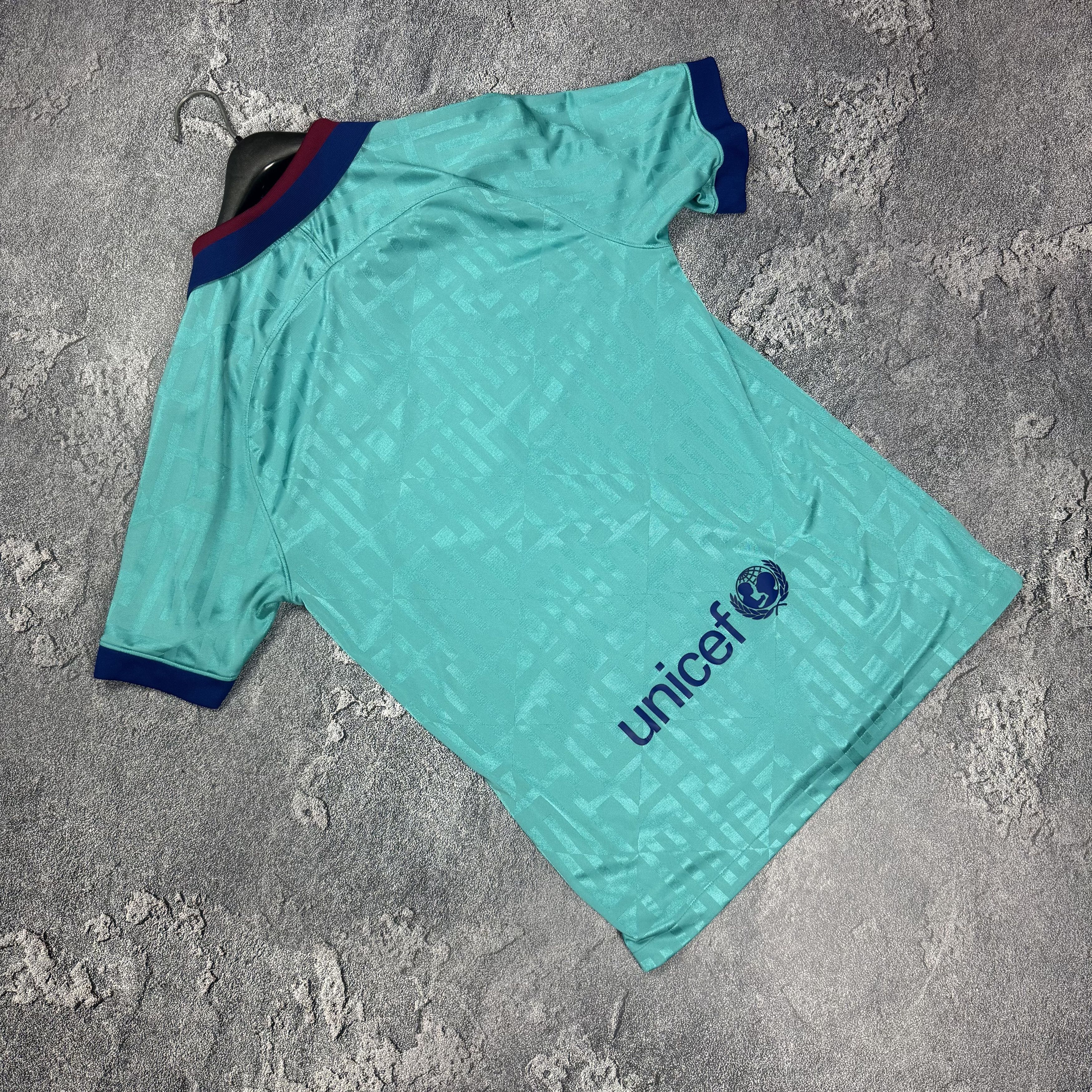 Nike 2019 Nike Barcelona third soccer jersey turquoise Size US S / EU 44-46 / 1 - 9 Thumbnail