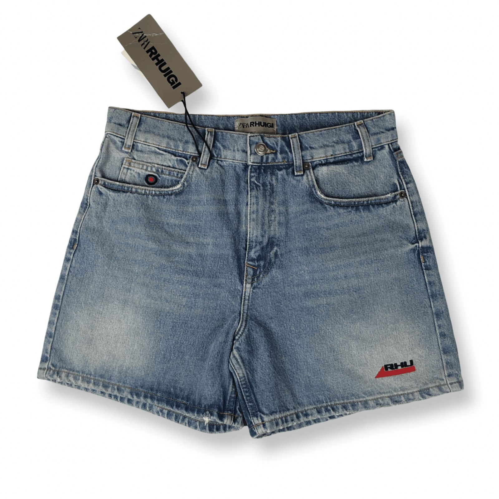 Rhude × Zara Denim Shorts Rhude x Zara Rhuigi Size US 31 - 4 Thumbnail