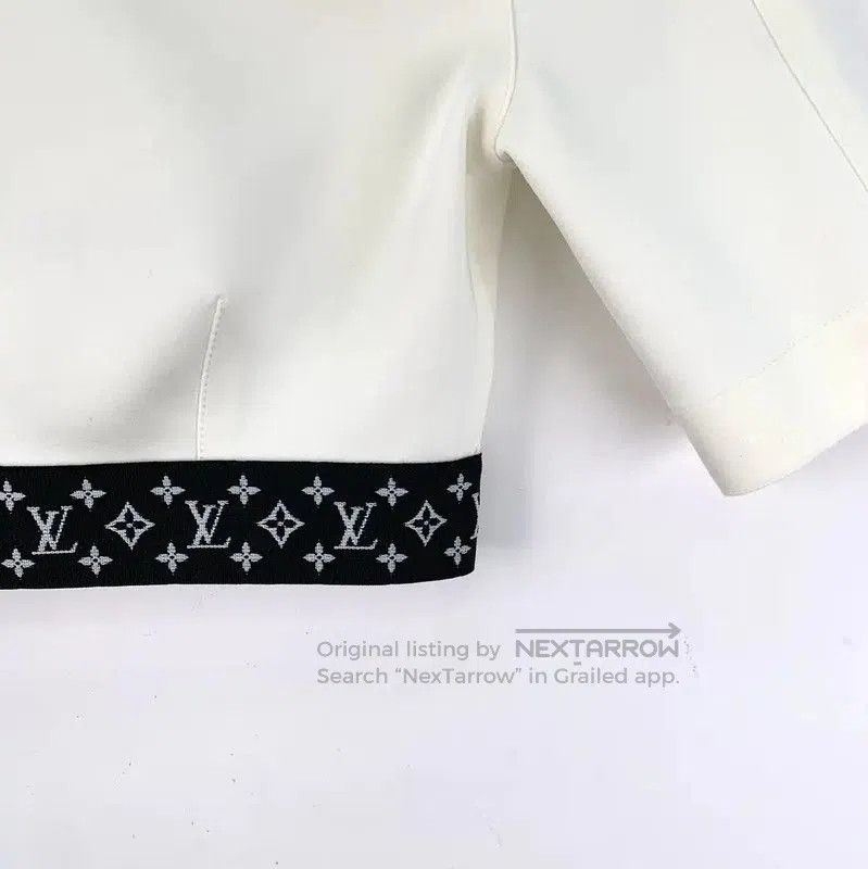 Louis Vuitton Louis Vuitton White Short Sleeve Women's Tee . Size XXS / US 00 / IT 34 - 4 Thumbnail