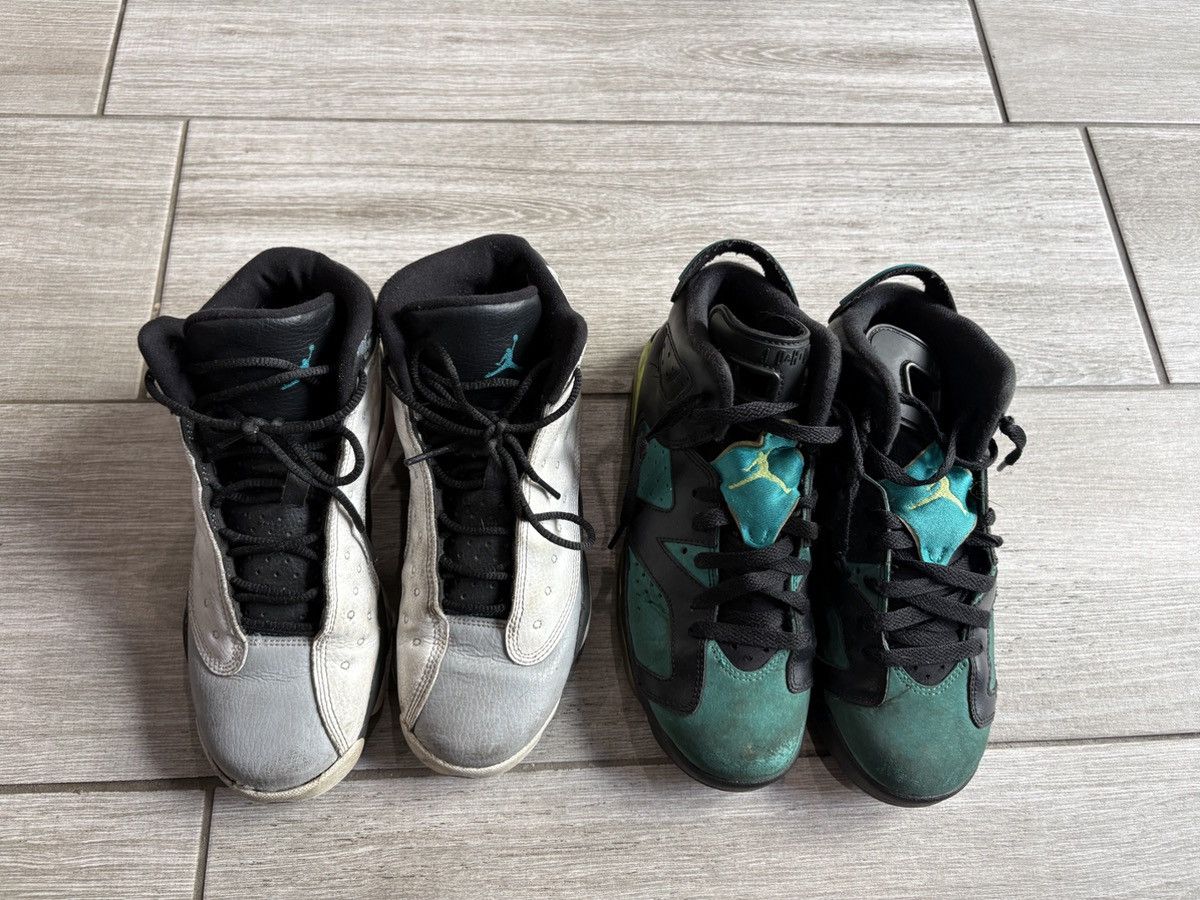Nike Nike Air Jordan 13 BG Birmingham Barons Size 6Y & Jordan 6 Size US 6 / EU 39 - 1 Thumbnail