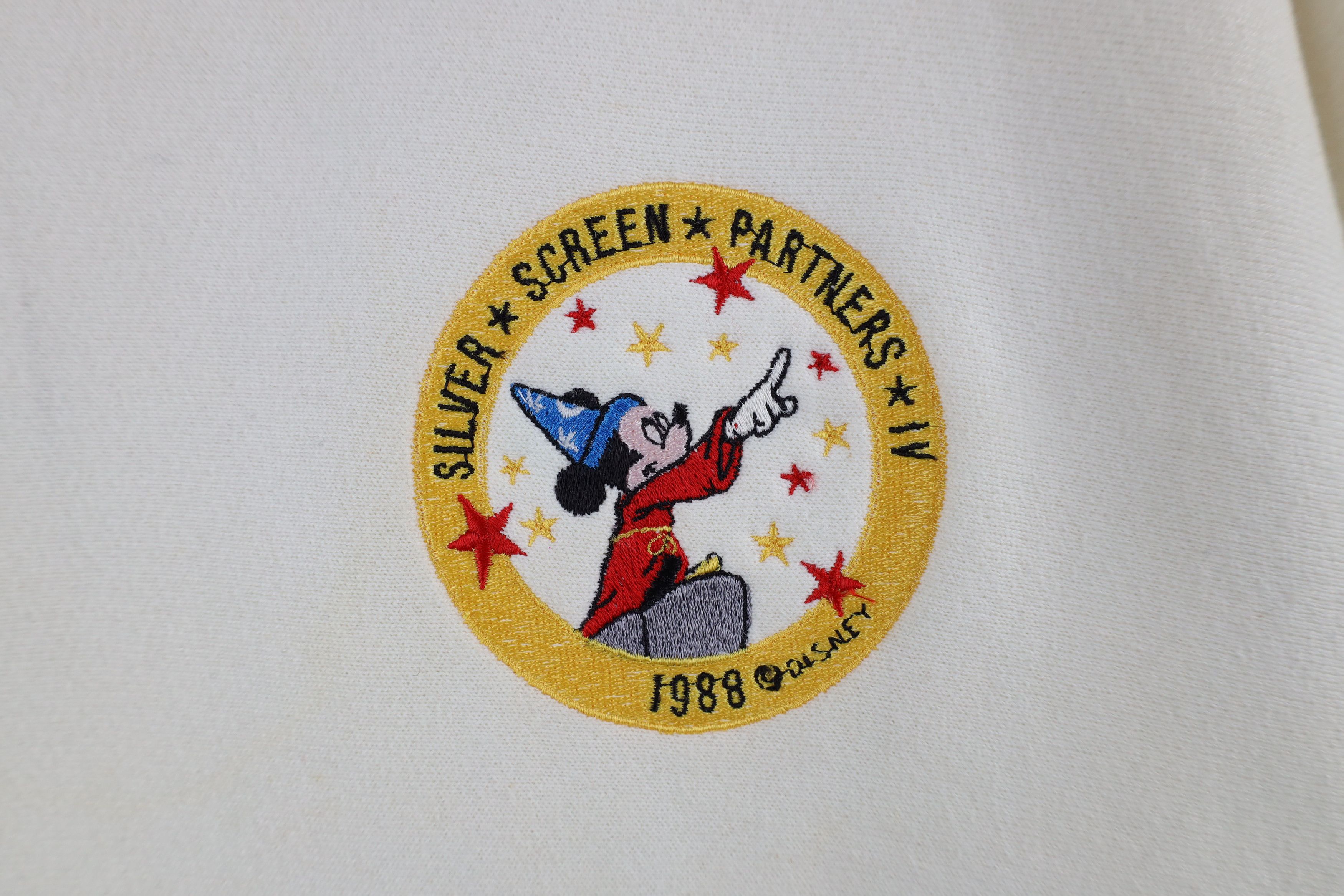 Disney × Vintage Vintage 80s Disney Promotional Screen Partners IV Sweatshirt Size US L / EU 52-54 / 3 - 4 Thumbnail