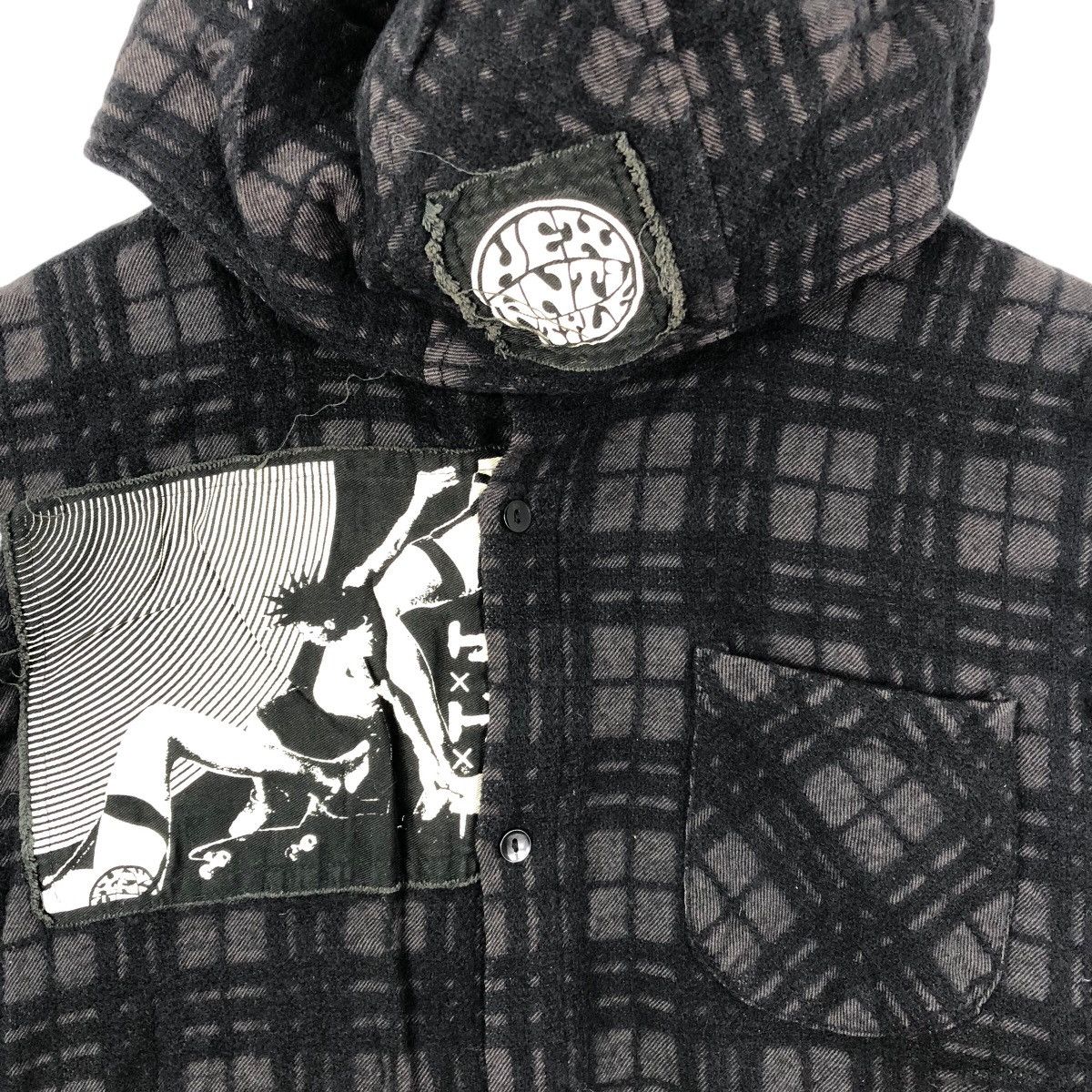 Japanese Brand HEX ANTISTYLE Punk Scab Seditionaries Hoodie