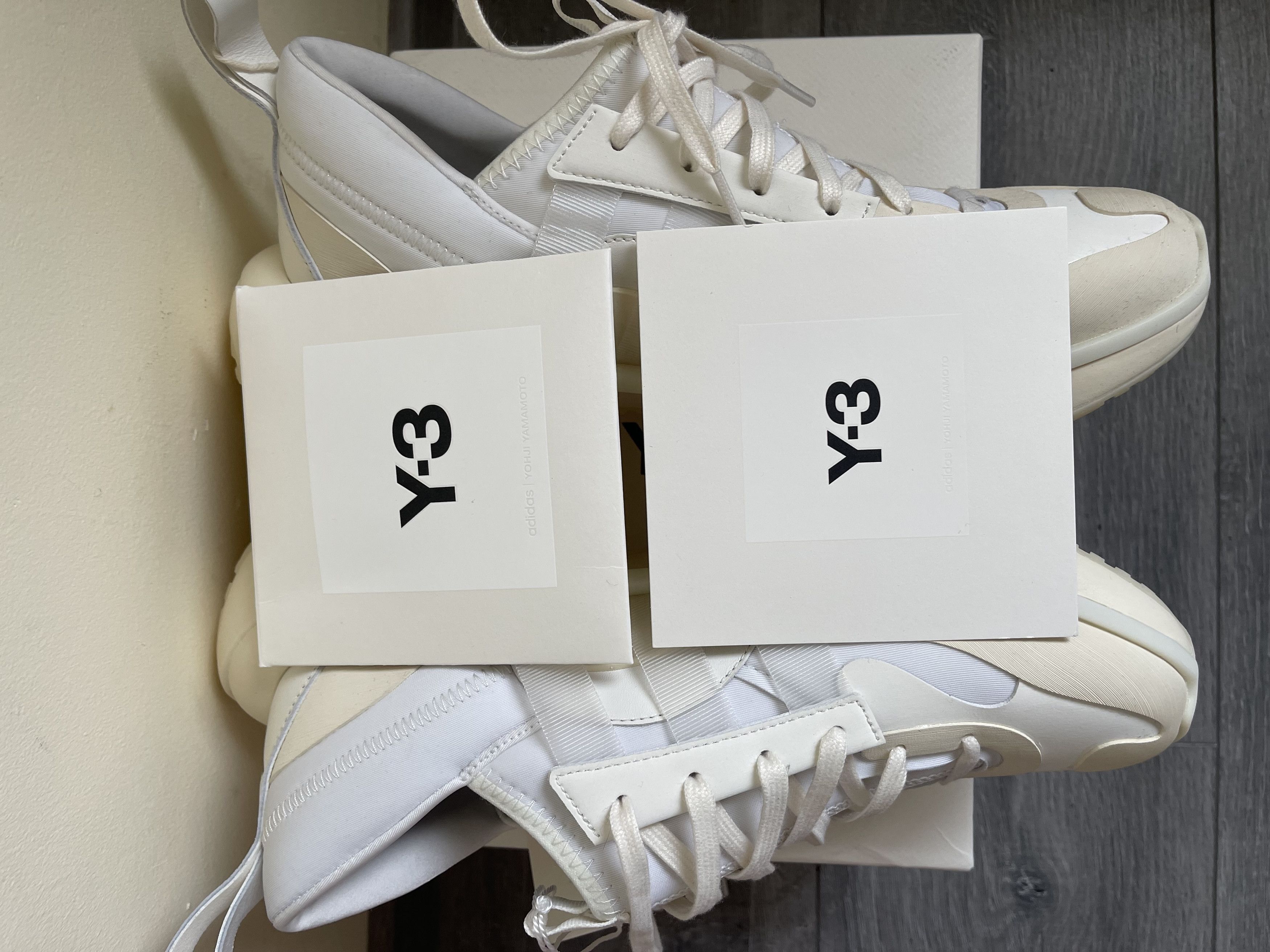 Adidas × Y-3 Adidas Y-3 Quisan Cozy II low-top sneakers Size US 8.5 / EU 41-42 - 14 Thumbnail