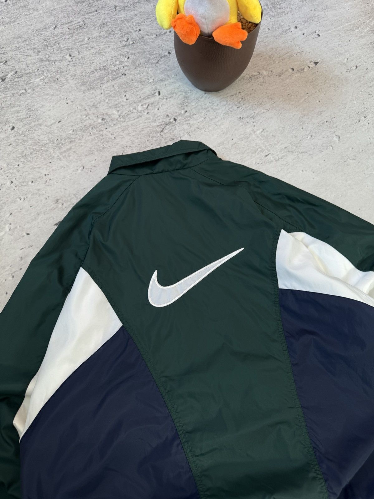 Nike × Vintage NIKE VINTAGE BASIC LOGO OVERSIZE BAGGY LIGHT JACKET Size US M / EU 48-50 / 2 - 7 Thumbnail
