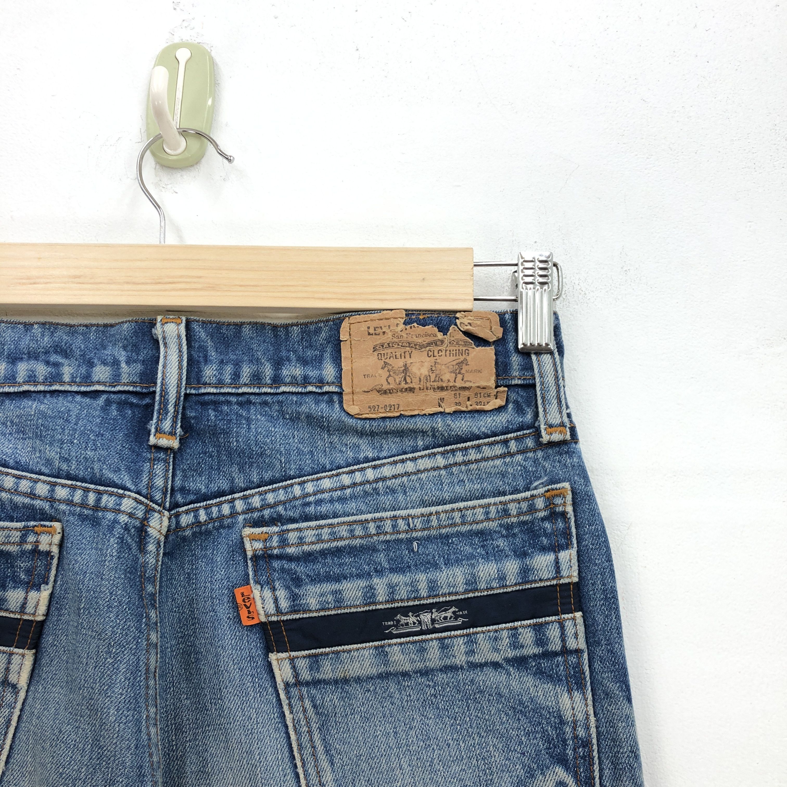 Levi's Vintage 90s Levis Bell Bottom Jeans Levi's Orange Tab Denim Size US 30 / EU 46 - 5 Thumbnail