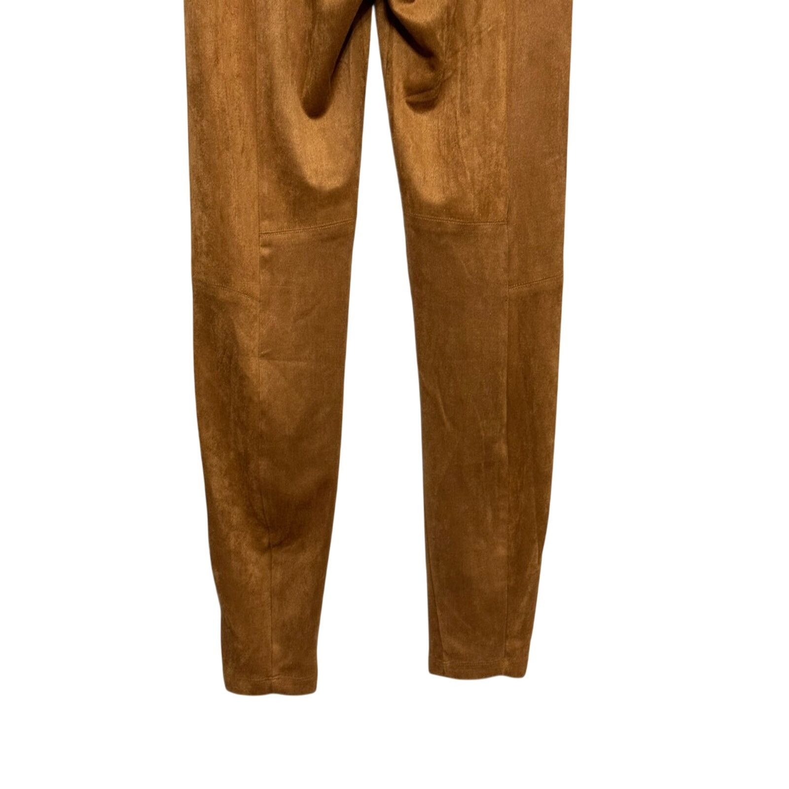Other Vici Exclusive Pants Cropped Length Pull On Brown W XS NWT Size 24" / US 00 / IT 34 - 6 Thumbnail
