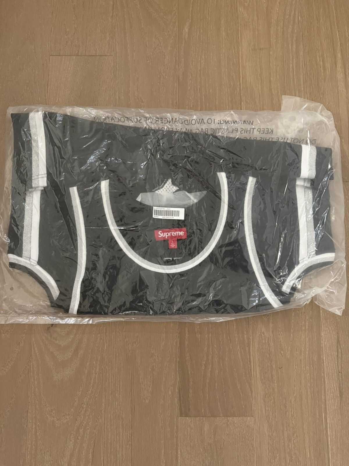 Supreme Supreme All Star Basketball Jersey SS25 Black Size L Size US L / EU 52-54 / 3 - 3 Thumbnail