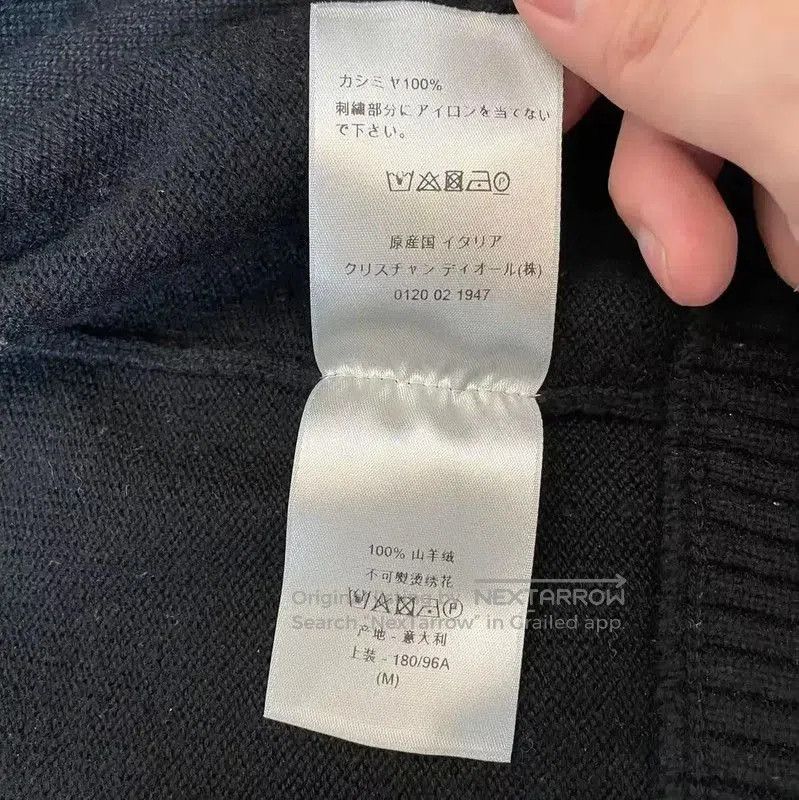 Dior Dior Black Cashmere Hooded Sweater . Size M / US 6-8 / IT 42-44 - 6 Thumbnail