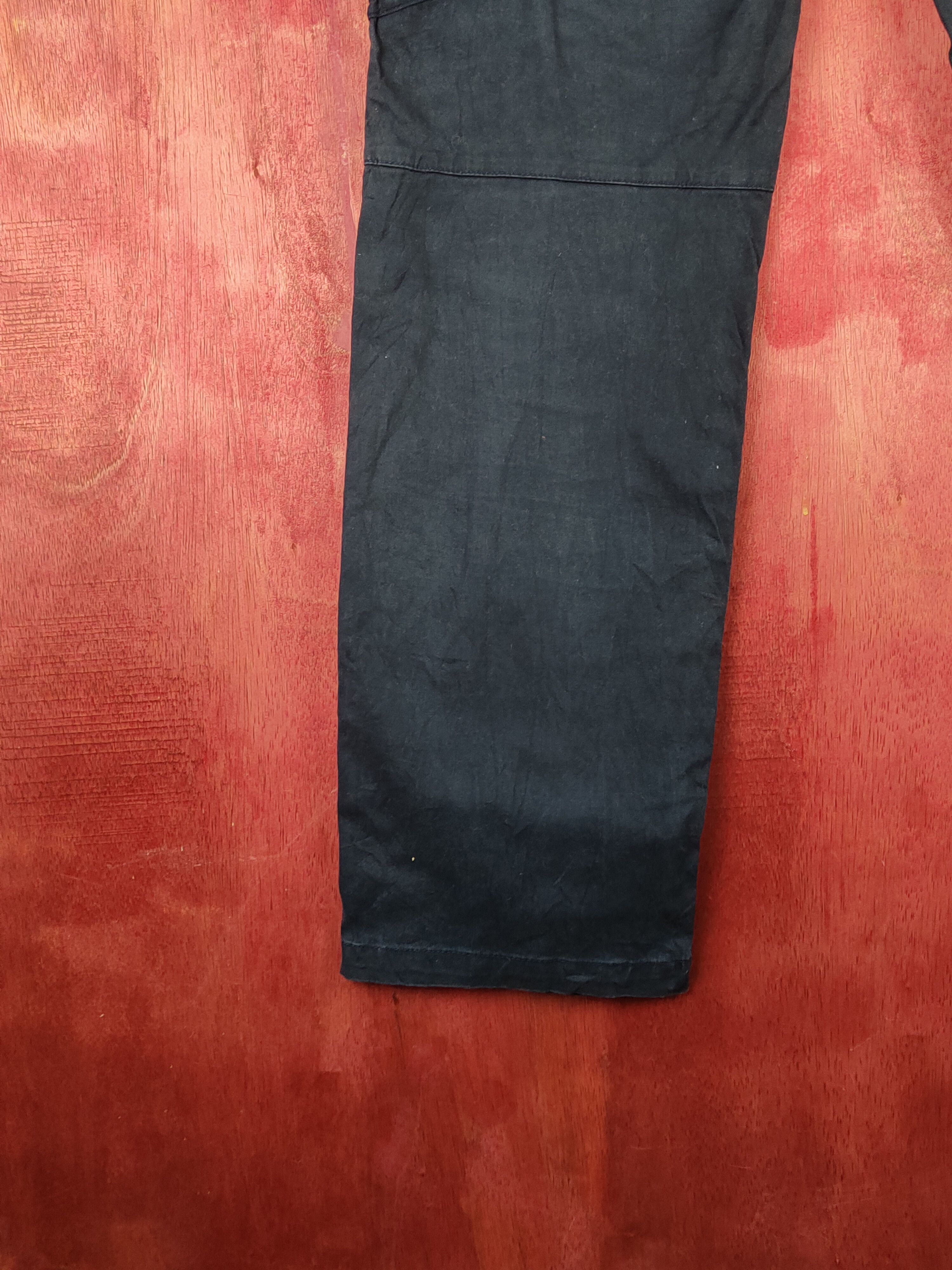 Japanese Brand Geride Dark Blue Multipocket Tactical Cargo Pants #S2149 Size US 34 / EU 50 - 9 Thumbnail