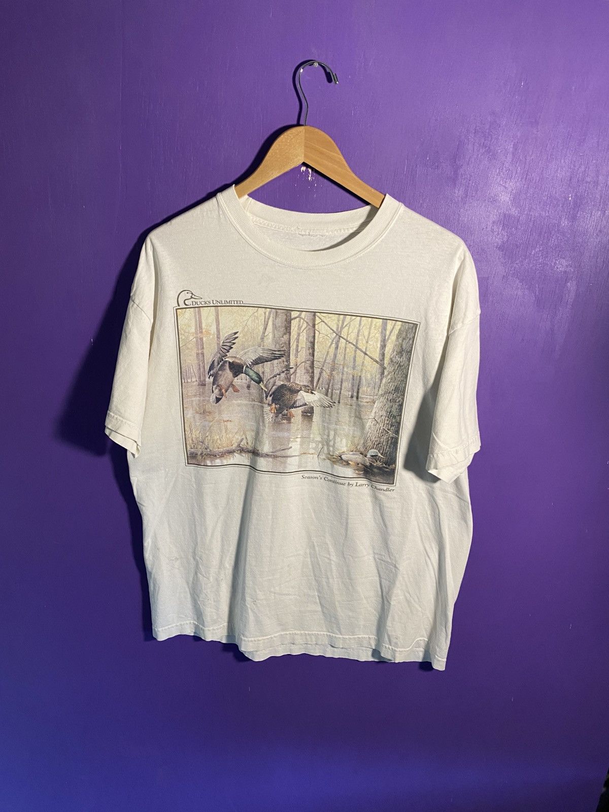Other Vintage 90s Ducks unlimited seasons continue nature tee Size US XL / EU 56 / 4 - 1 Thumbnail
