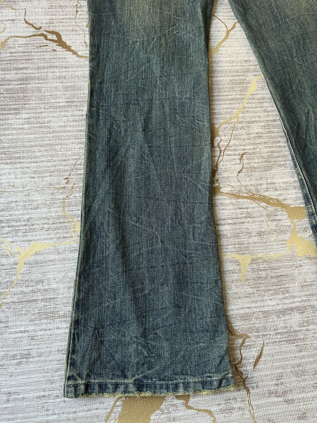 Tornado Mart FLARE Tornado Mart Design Style Distressed Denim Size US 34 / EU 50 - 14 Thumbnail