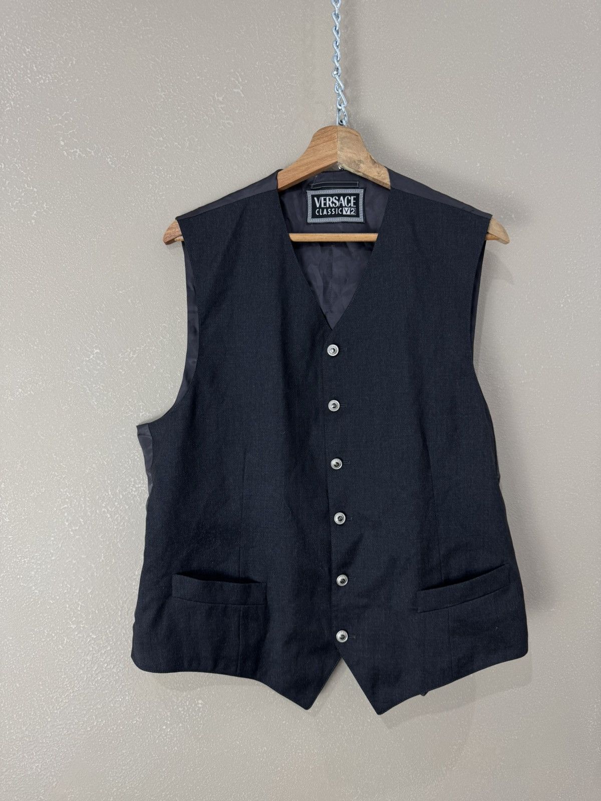 Vintage Gianni Versace vest Design 90s